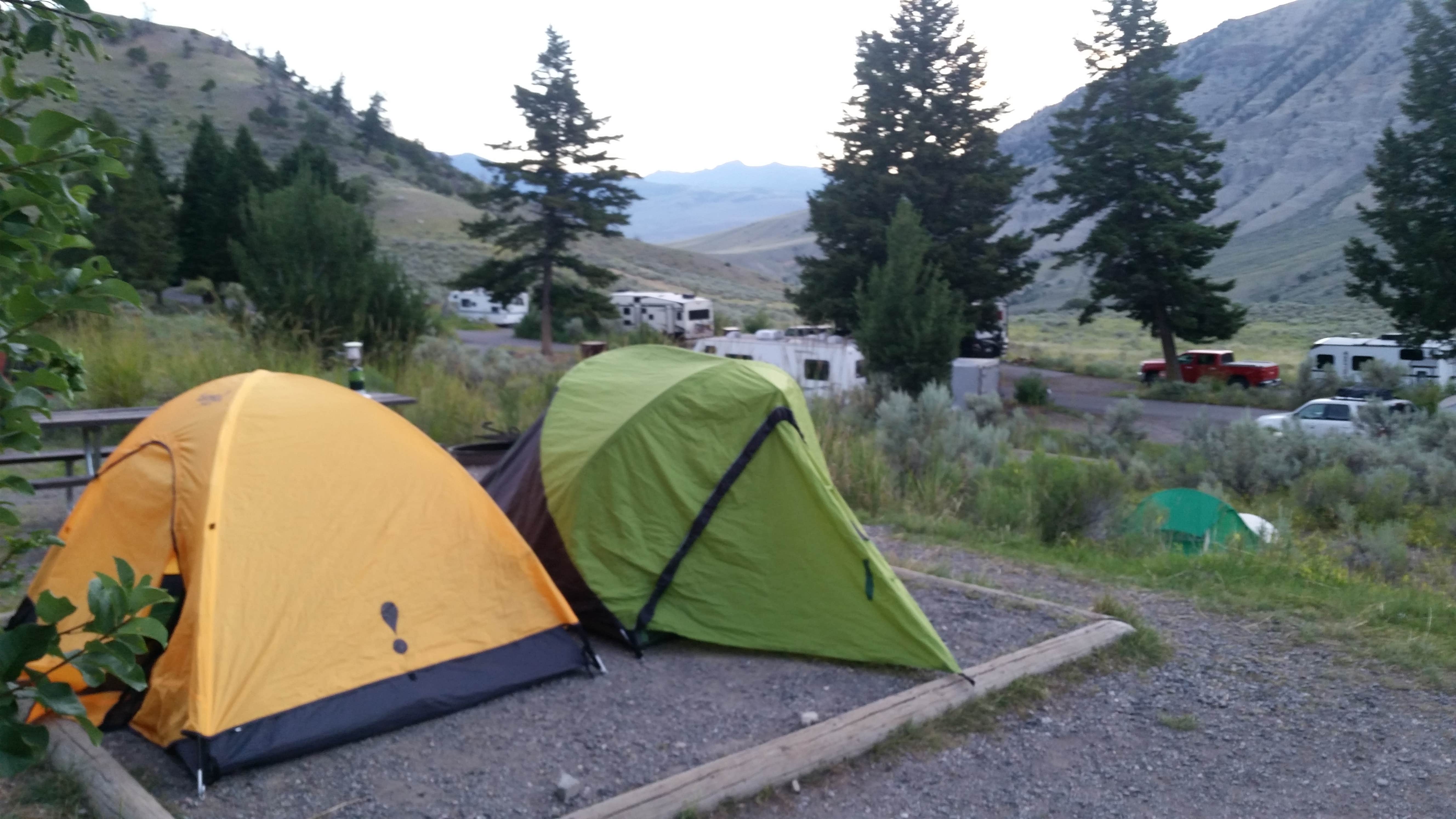 Dexter I.'s photo at Mammoth Campground — Yellowstone National Park near Gardiner, MT