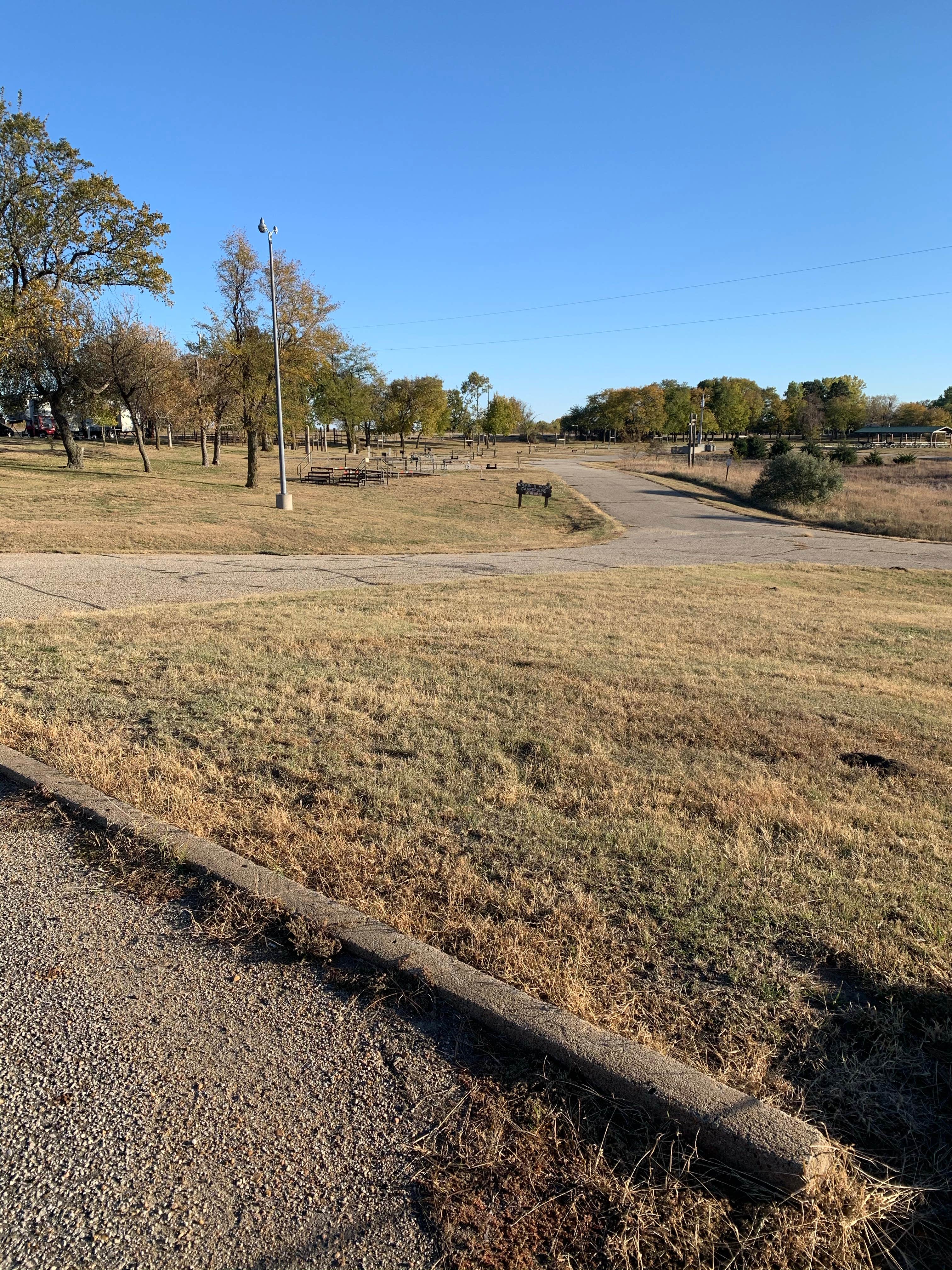 Camper-submitted photo at Rockin' K Horse Campground — Kanopolis State Park near Marquette, KS