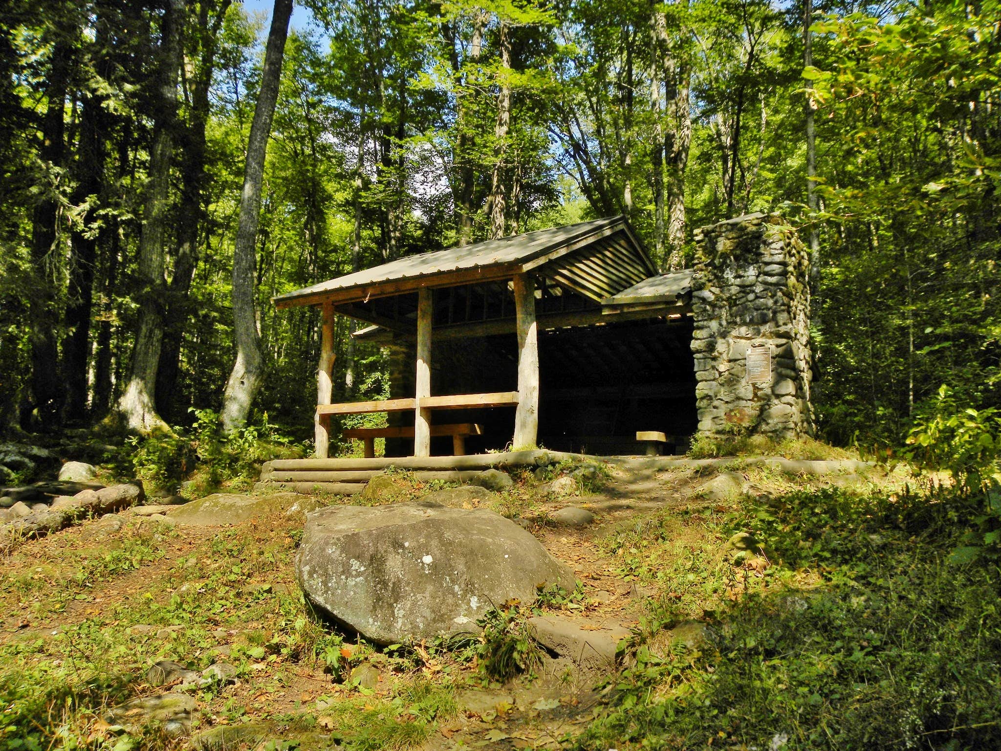 Myron C.'s photo of a cabin at Kephart Trail Shelter — Great Smoky Mountains National Park near Cherokee, NC
