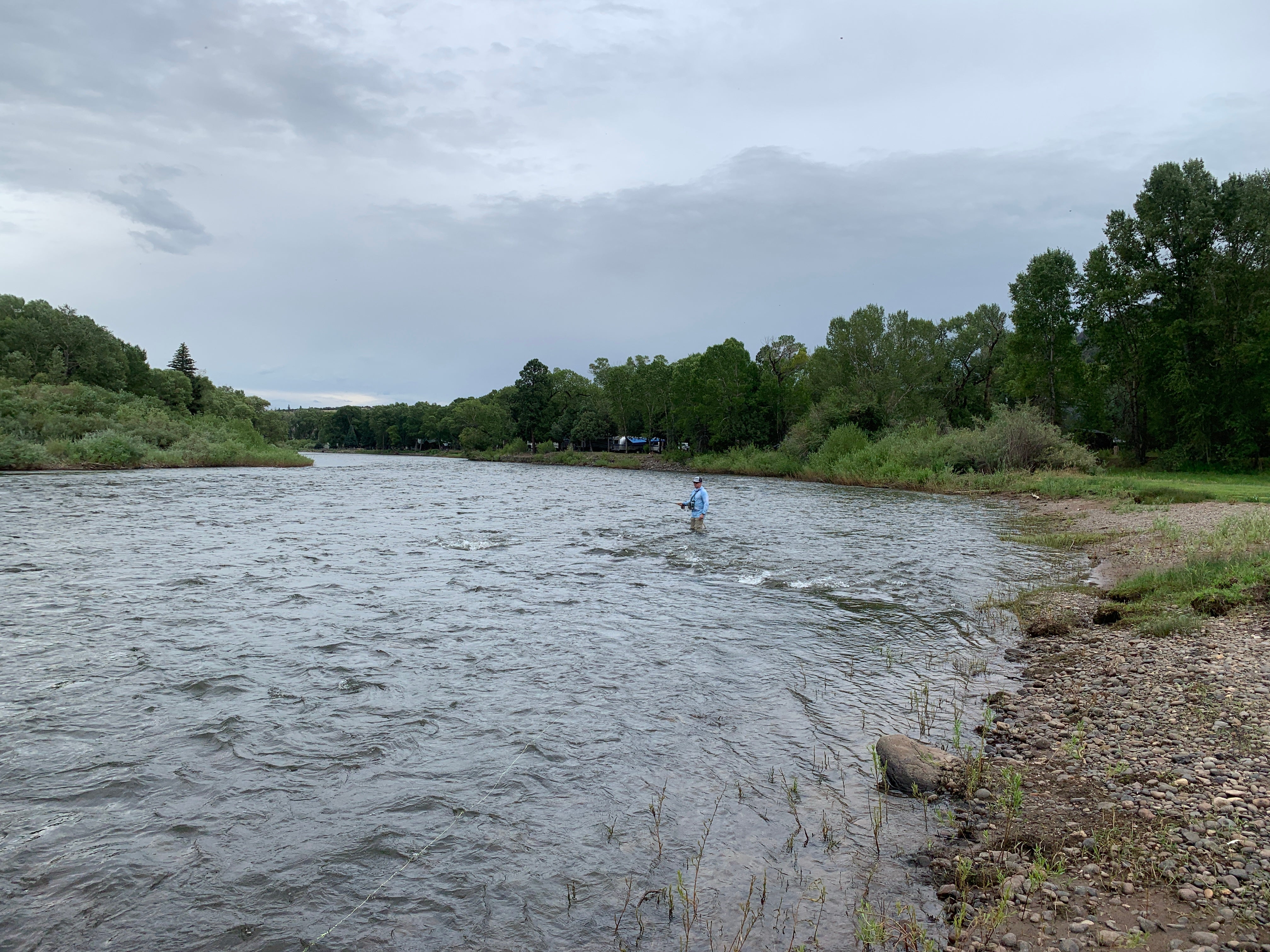 Fishing the Rio Grande River