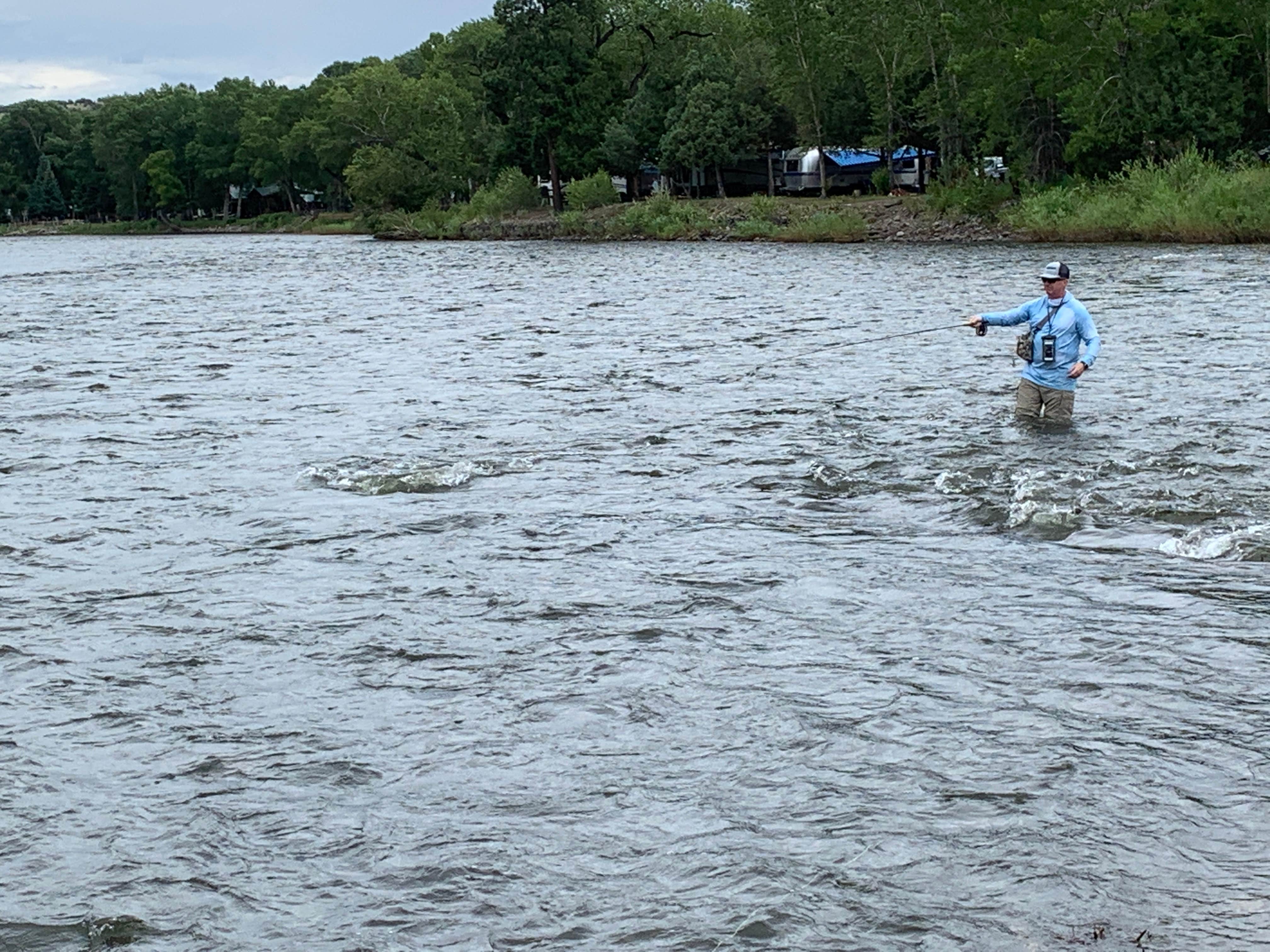 Camper-submitted photo at South Fork Campground near Mosca, CO