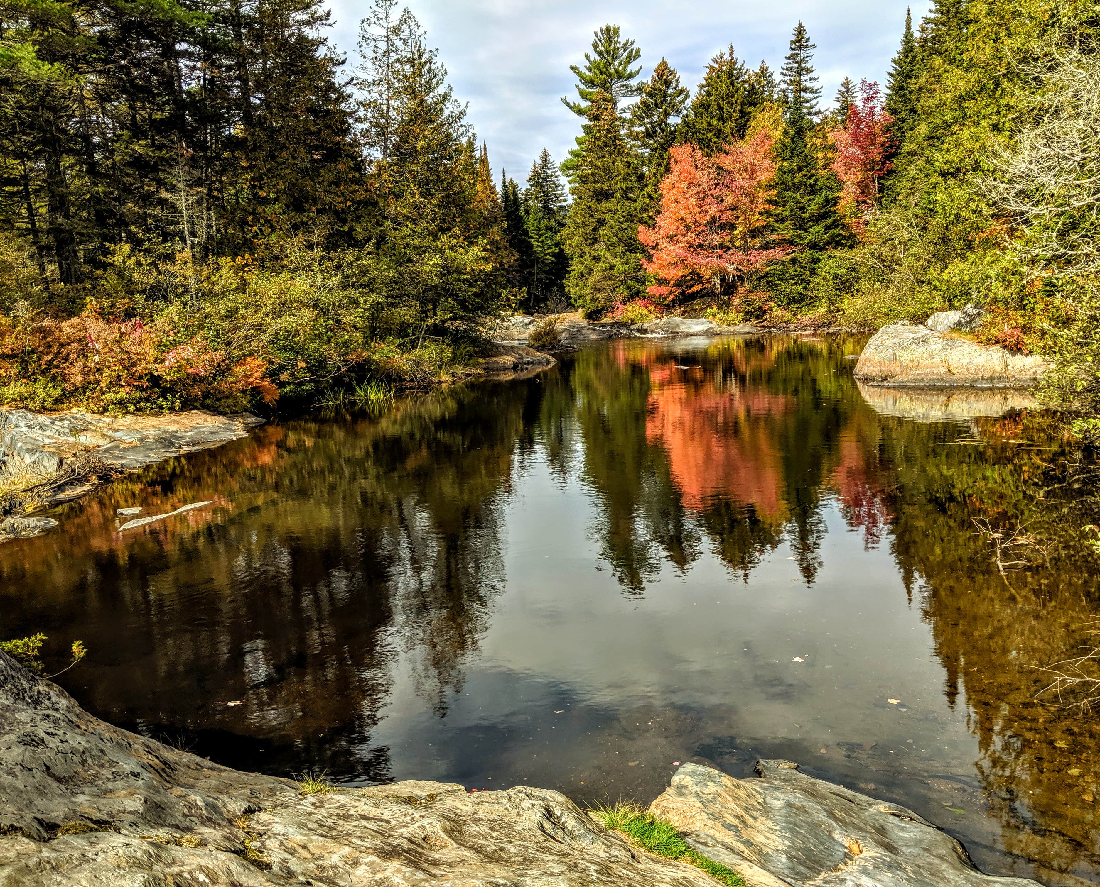 Camper-submitted photo at Pleasant River (Katahdin Ironworks) near Willimantic, ME