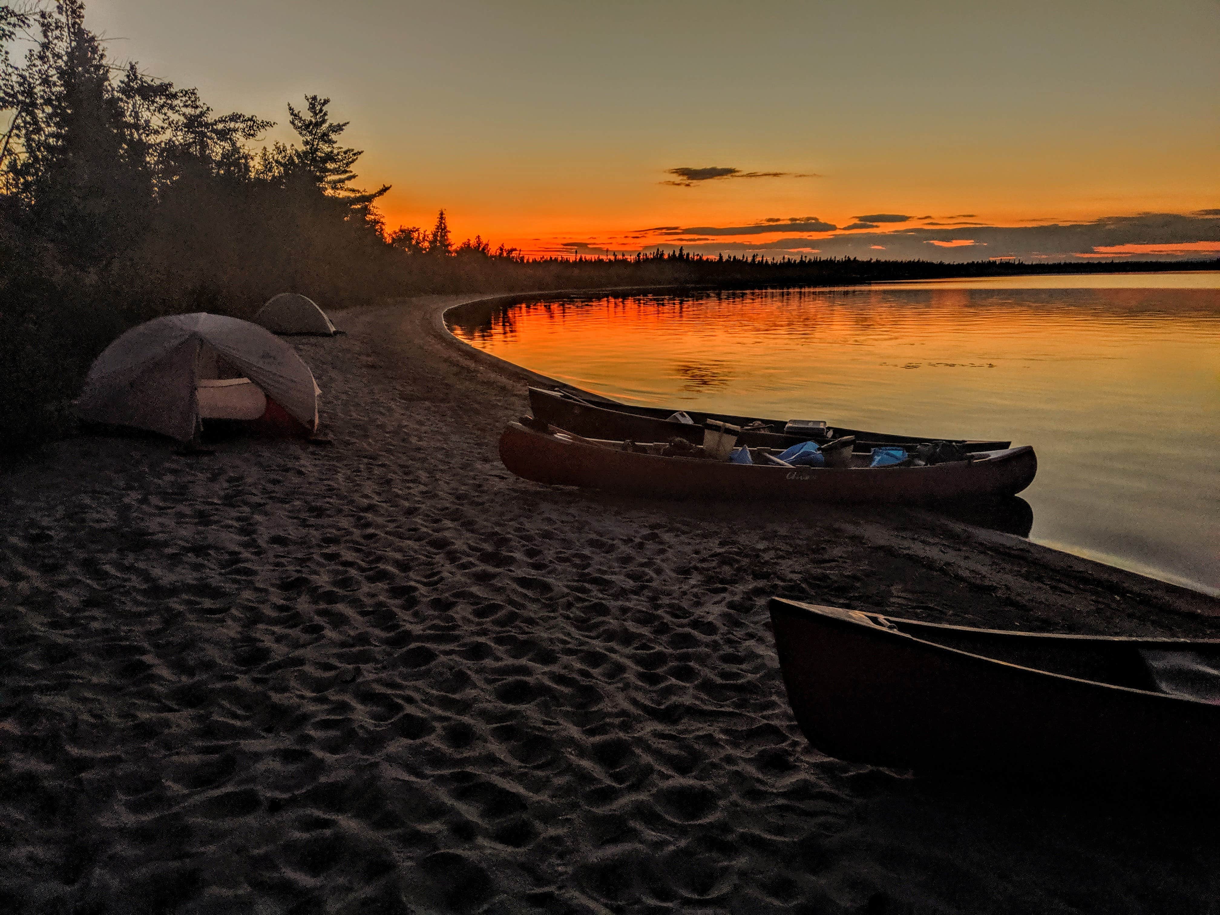 Shari  G.'s photo of tent camping at Shallow Bay near Frenchtown, ME