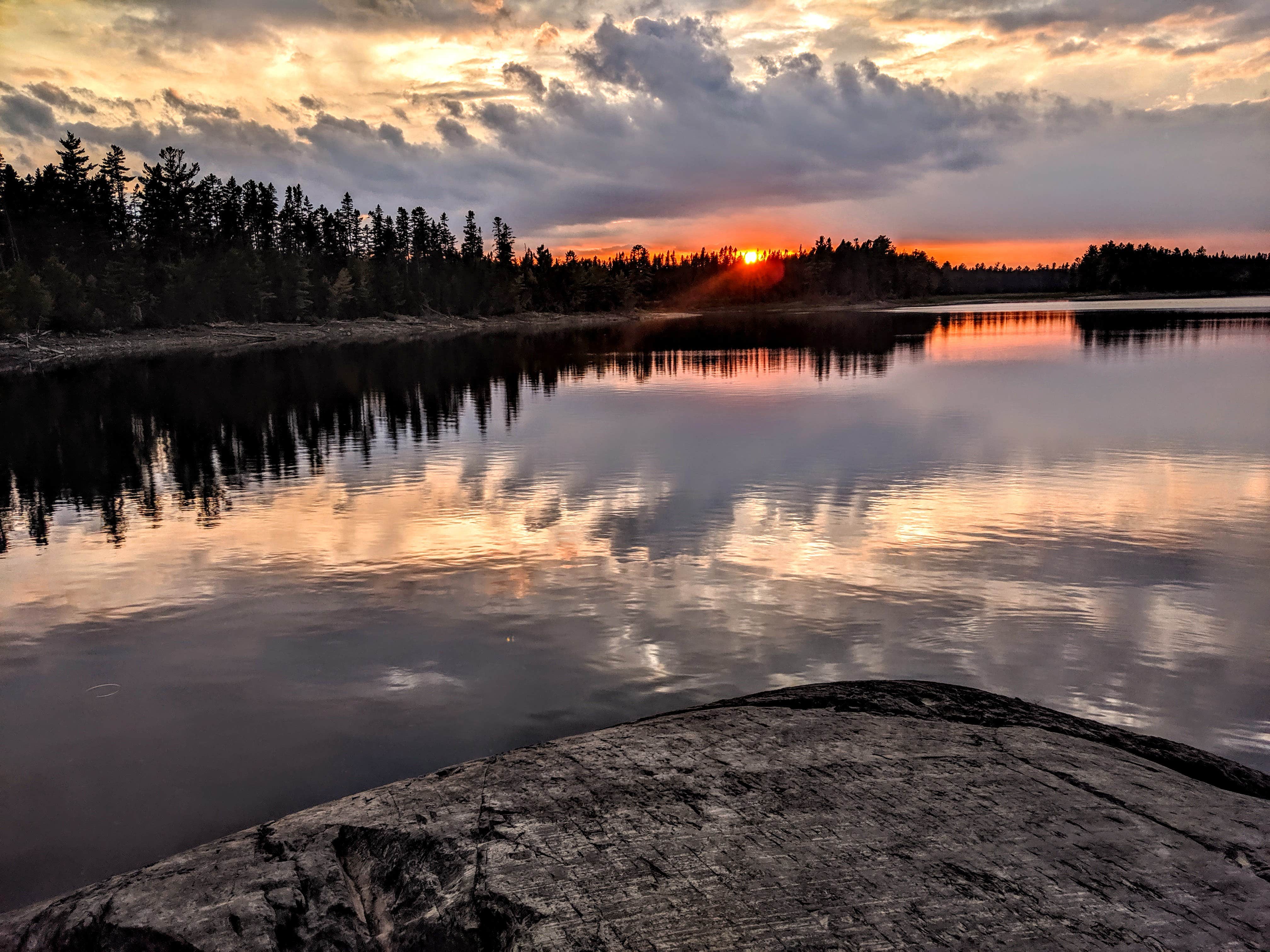 Camper submitted image from Pine Stream Campsite on the W. Penobscot River - 4