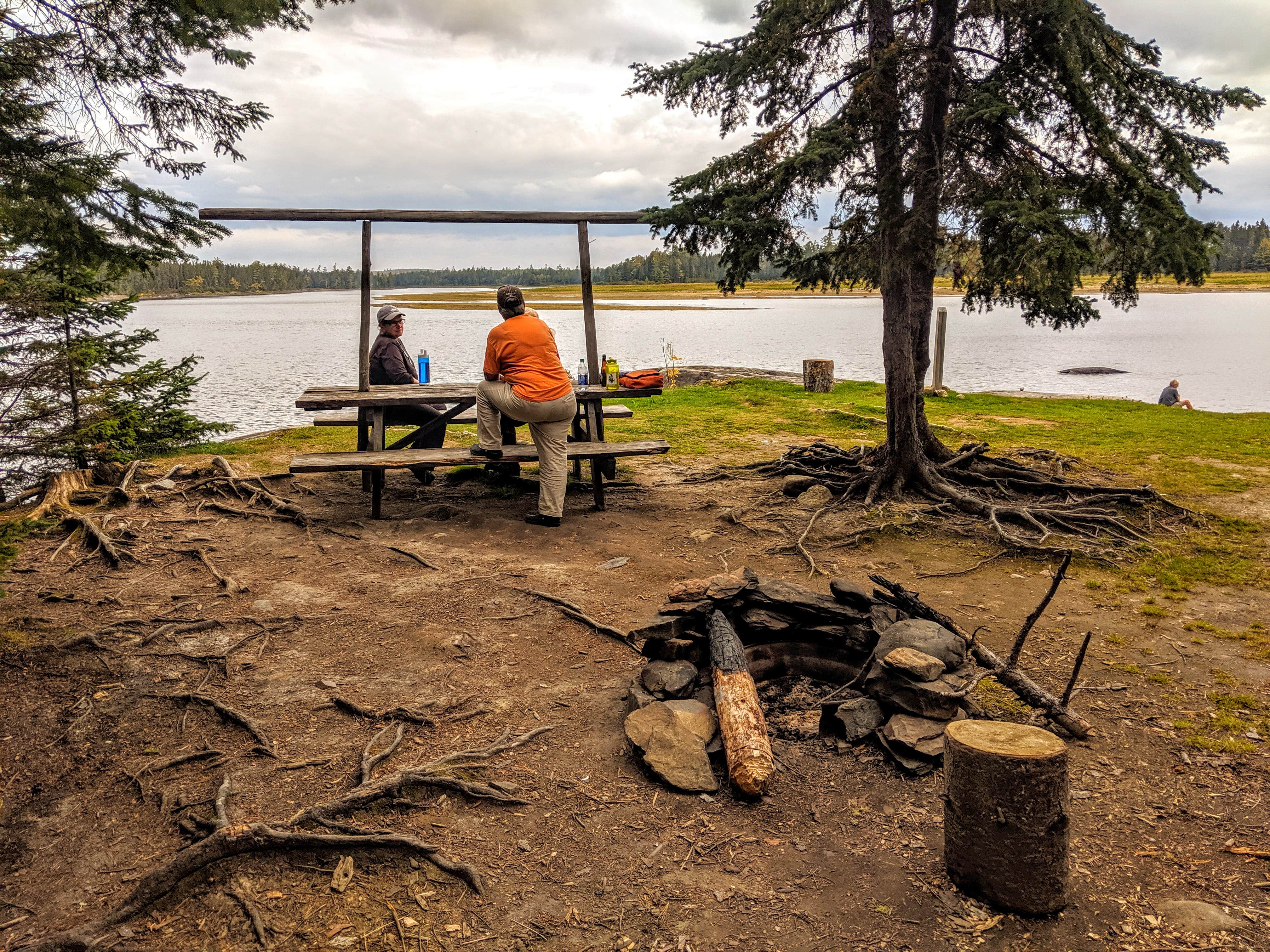 Camper submitted image from Pine Stream Campsite on the W. Penobscot River - 1