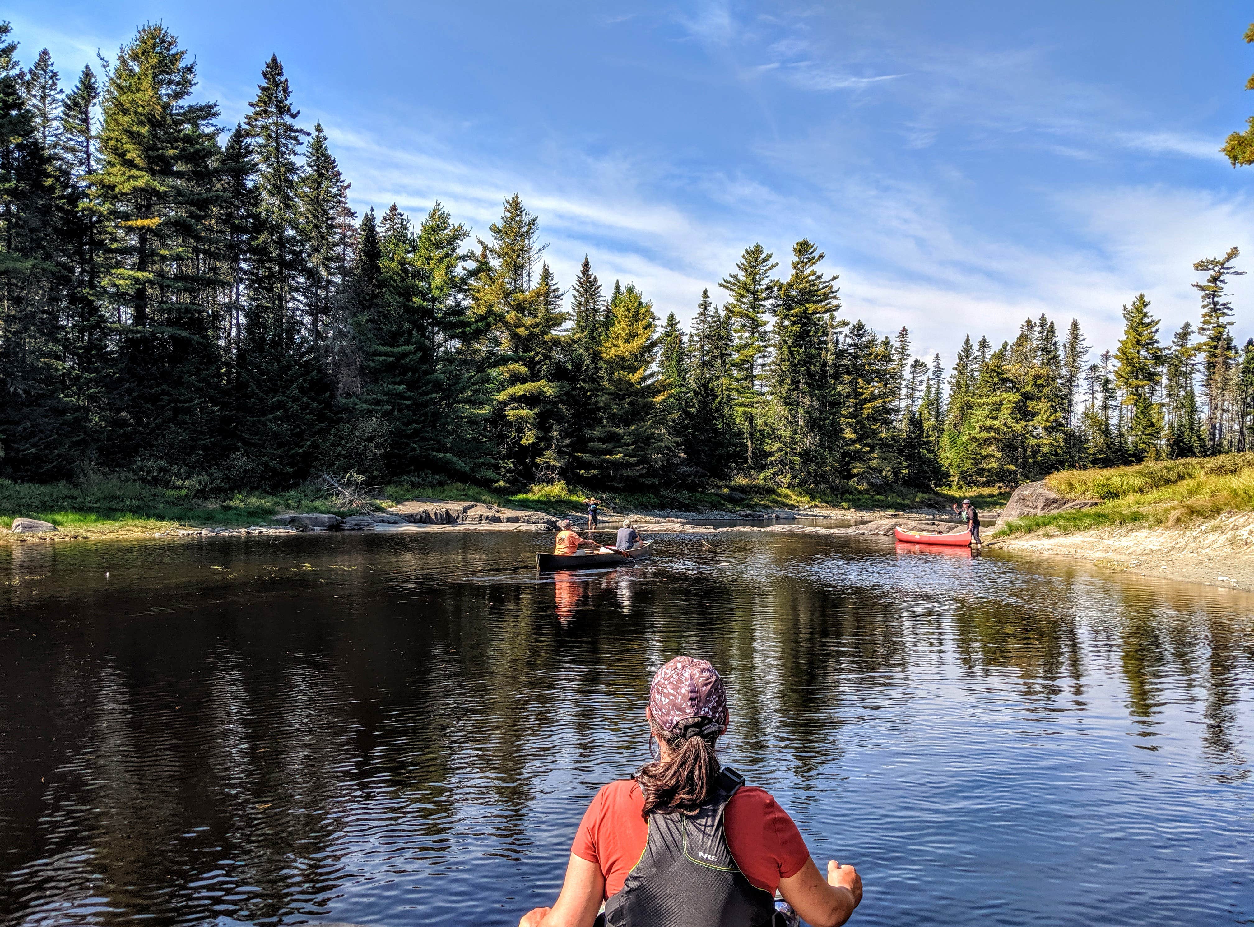 Camper submitted image from Pine Stream Campsite on the W. Penobscot River - 3