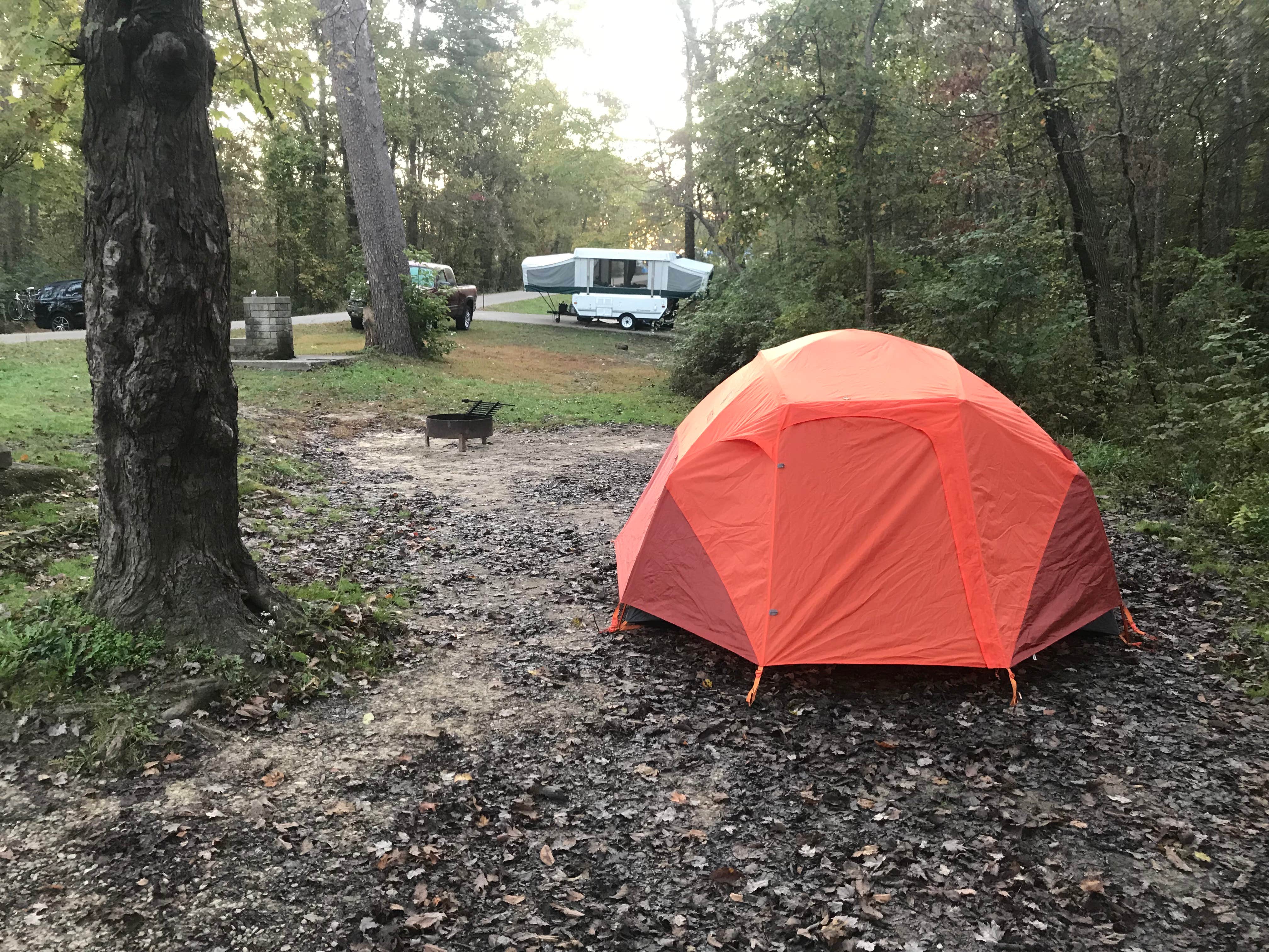 Dave V.'s photo at Hocking Hills State Park Campground near Hamden, OH