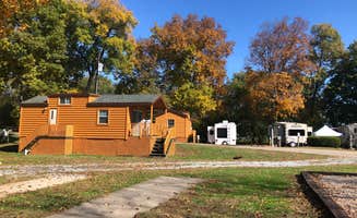 Lee D.'s photo of a cabin at Mill Bridge Village & Camp Resort near Bear, DE