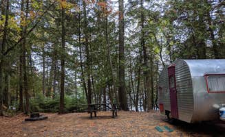Shari G.'s photo of rv camping at Dunn Point Campground — Lily Bay State Park near Millinocket, ME