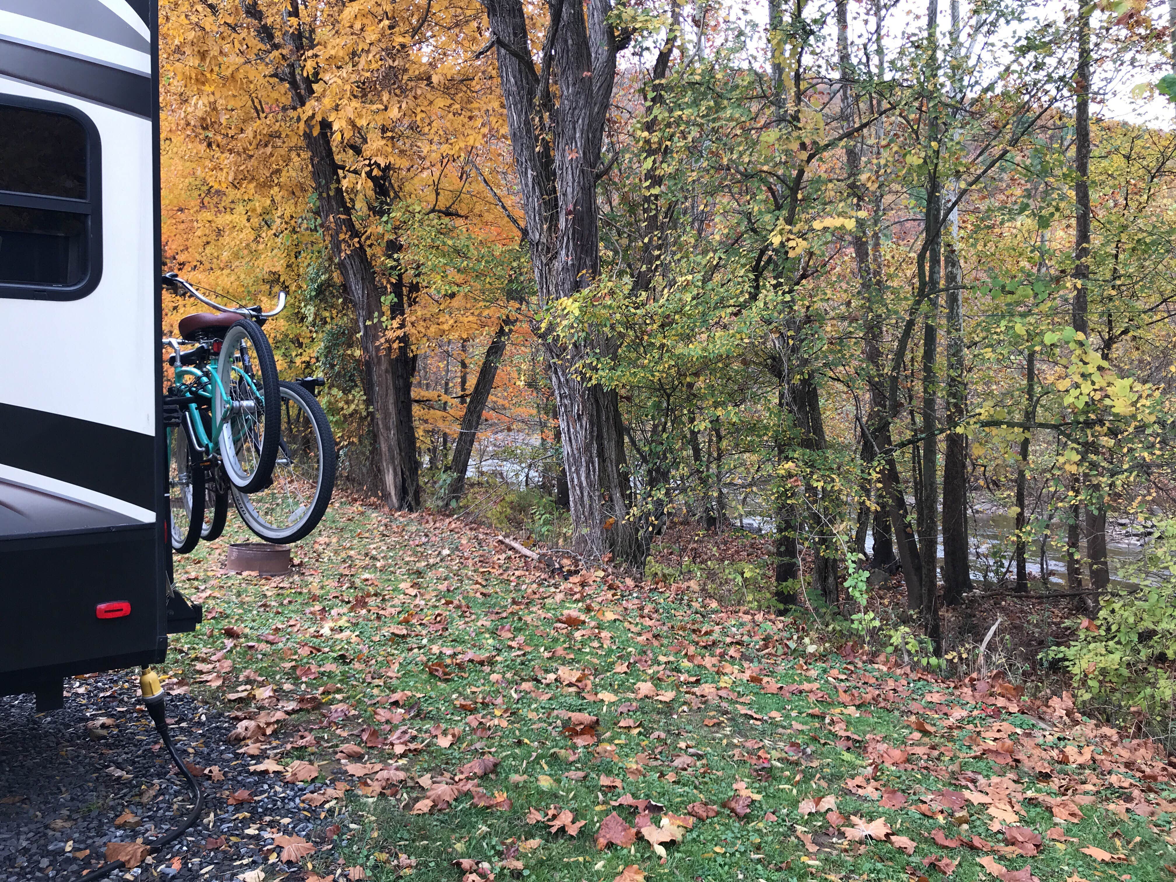 Camper-submitted photo at Smoke Hole Caverns and Log Cabin/RV Resort near Accident, MD
