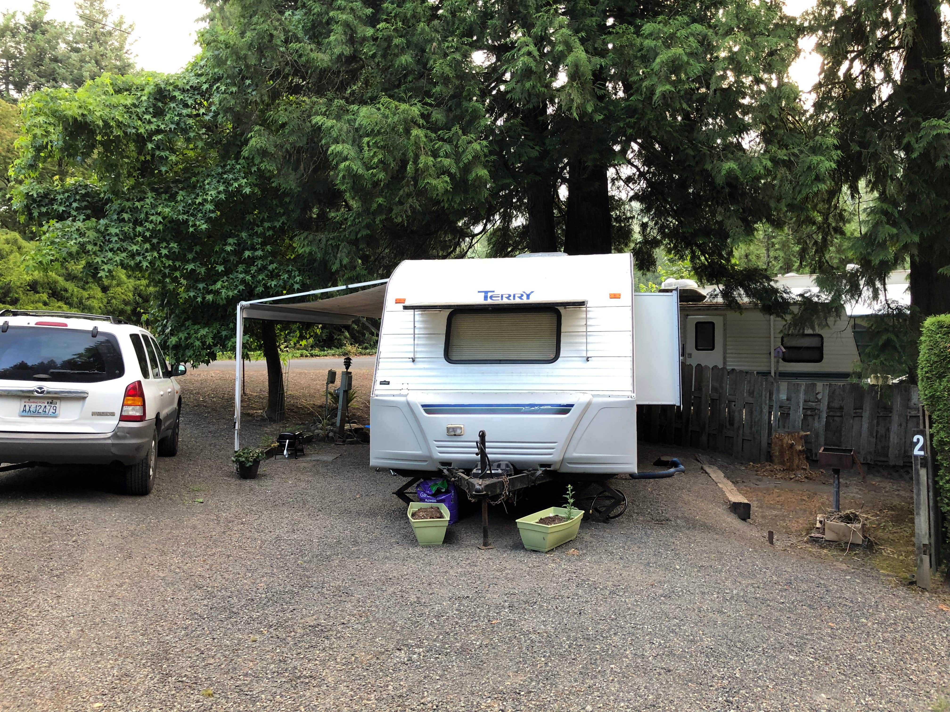 Corinna B.'s photo of rv camping at Cedars RV Park near Toledo, WA