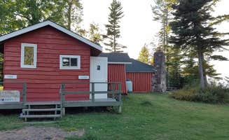 Amy G.'s photo of a cabin at Sunset Bay RV Resort and Campground near Hancock, MI