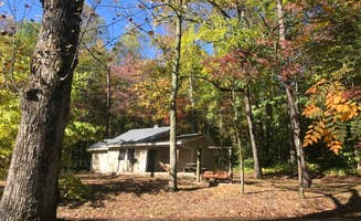 Dave V.'s photo of a cabin at Vogel State Park Campground near Dahlonega, GA