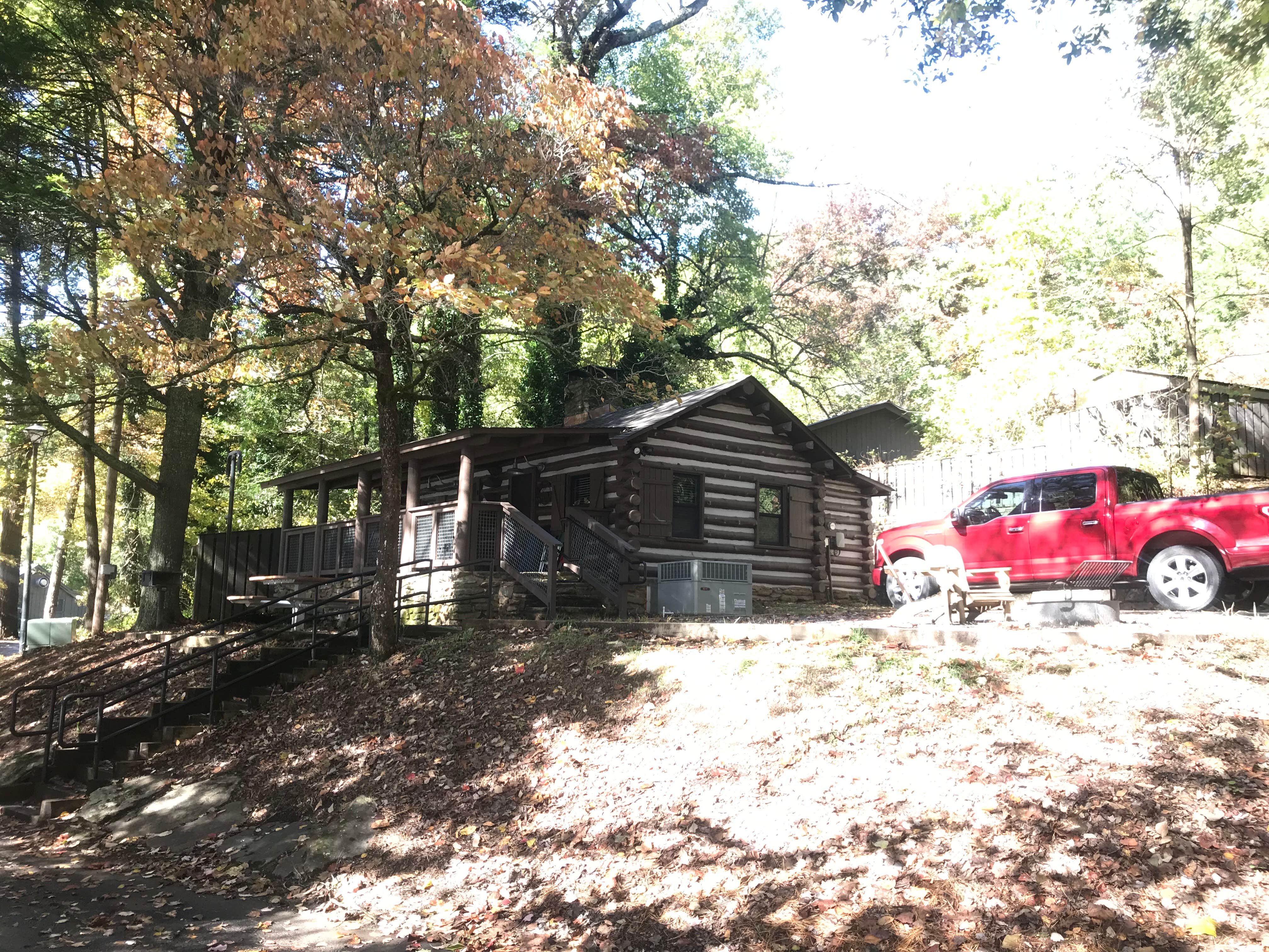 Dave V.'s photo of a cabin at Vogel State Park Campground near Lula, GA