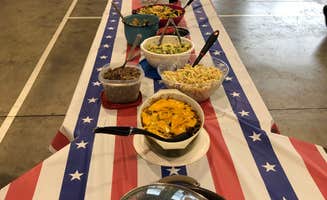 Corinna B.'s photo of camping with pets at Skamania County Fairgrounds near Columbia River Gorge National Scenic Area