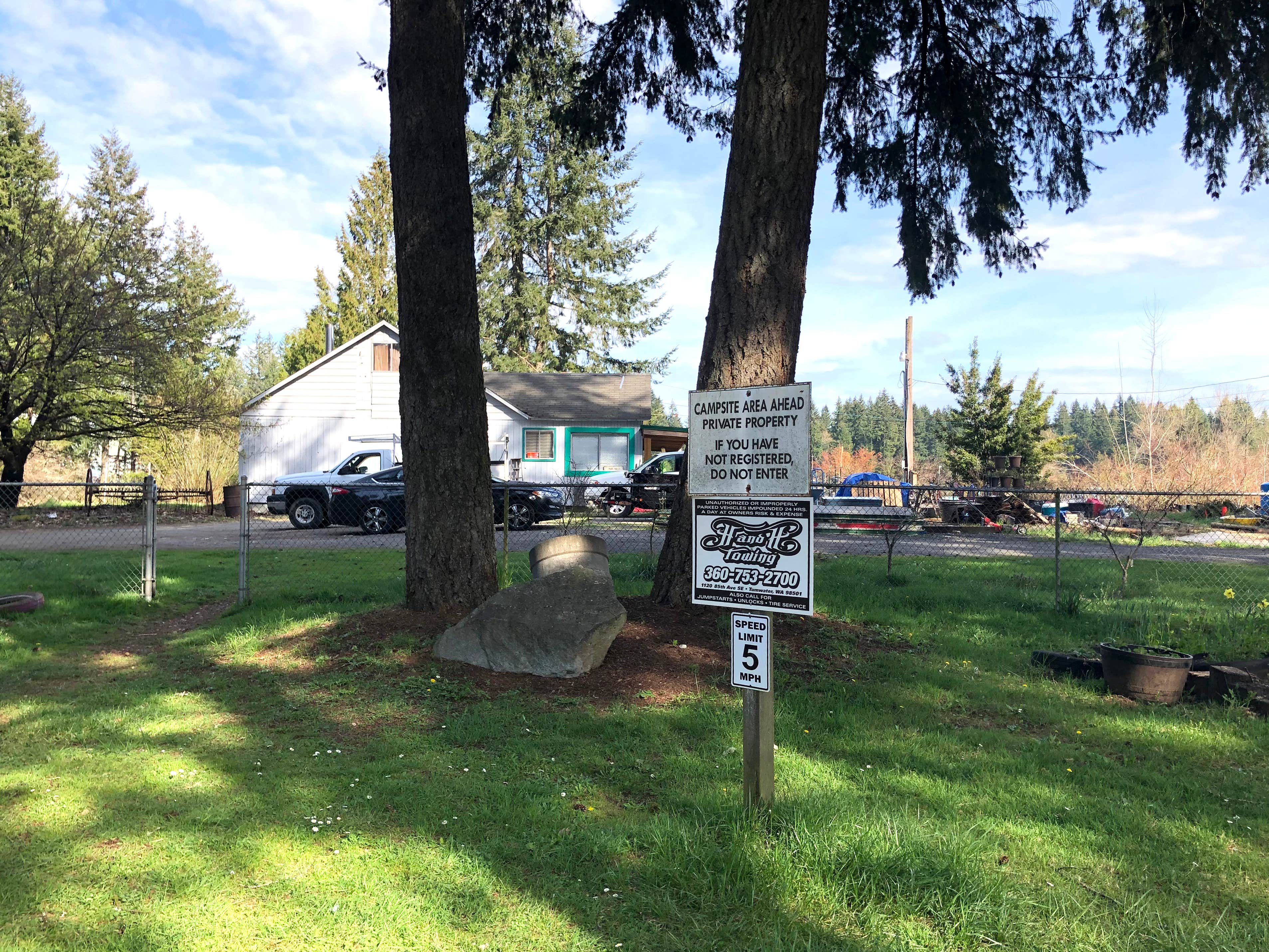 Corinna B.'s photo at Olympia Campground near Rochester, WA