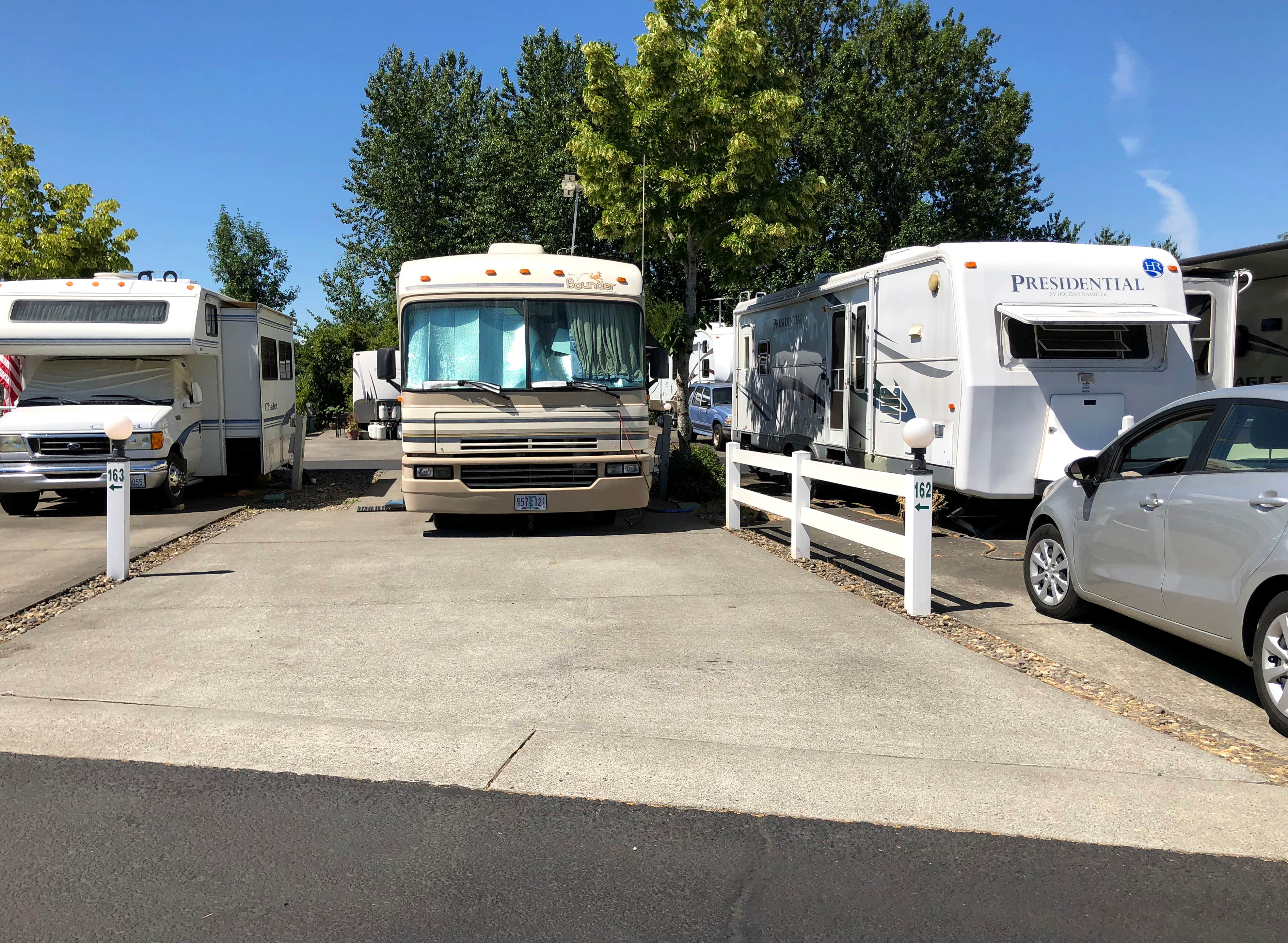 Camper-submitted photo at Vancouver RV Park near Woodland, WA