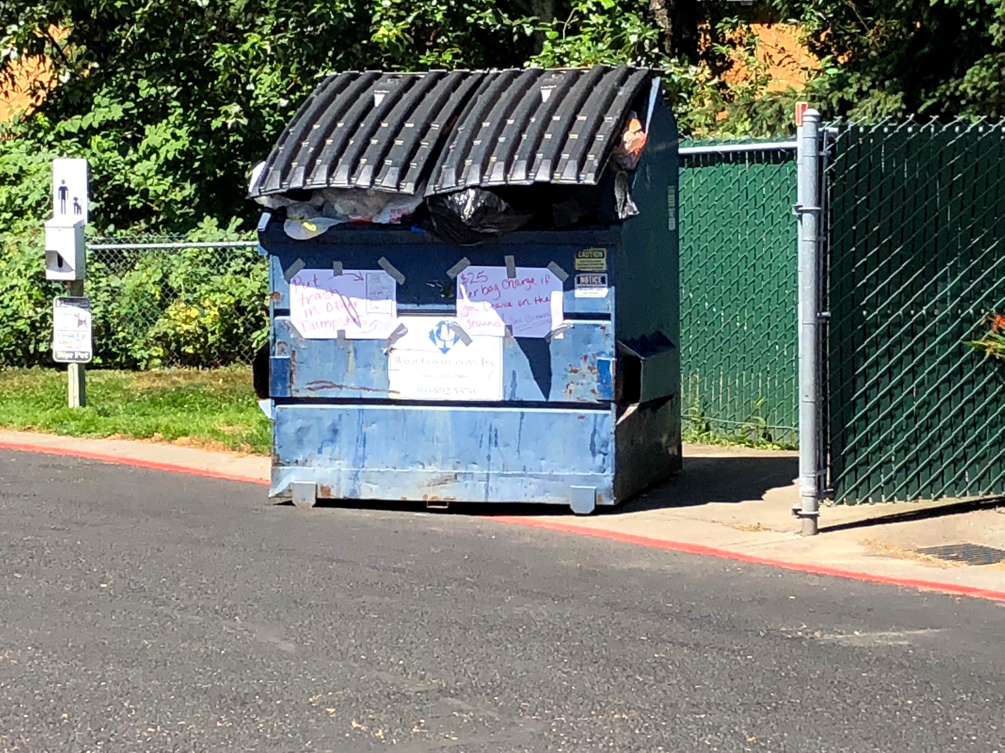 Camper-submitted photo at Vancouver RV Park near Woodland, WA