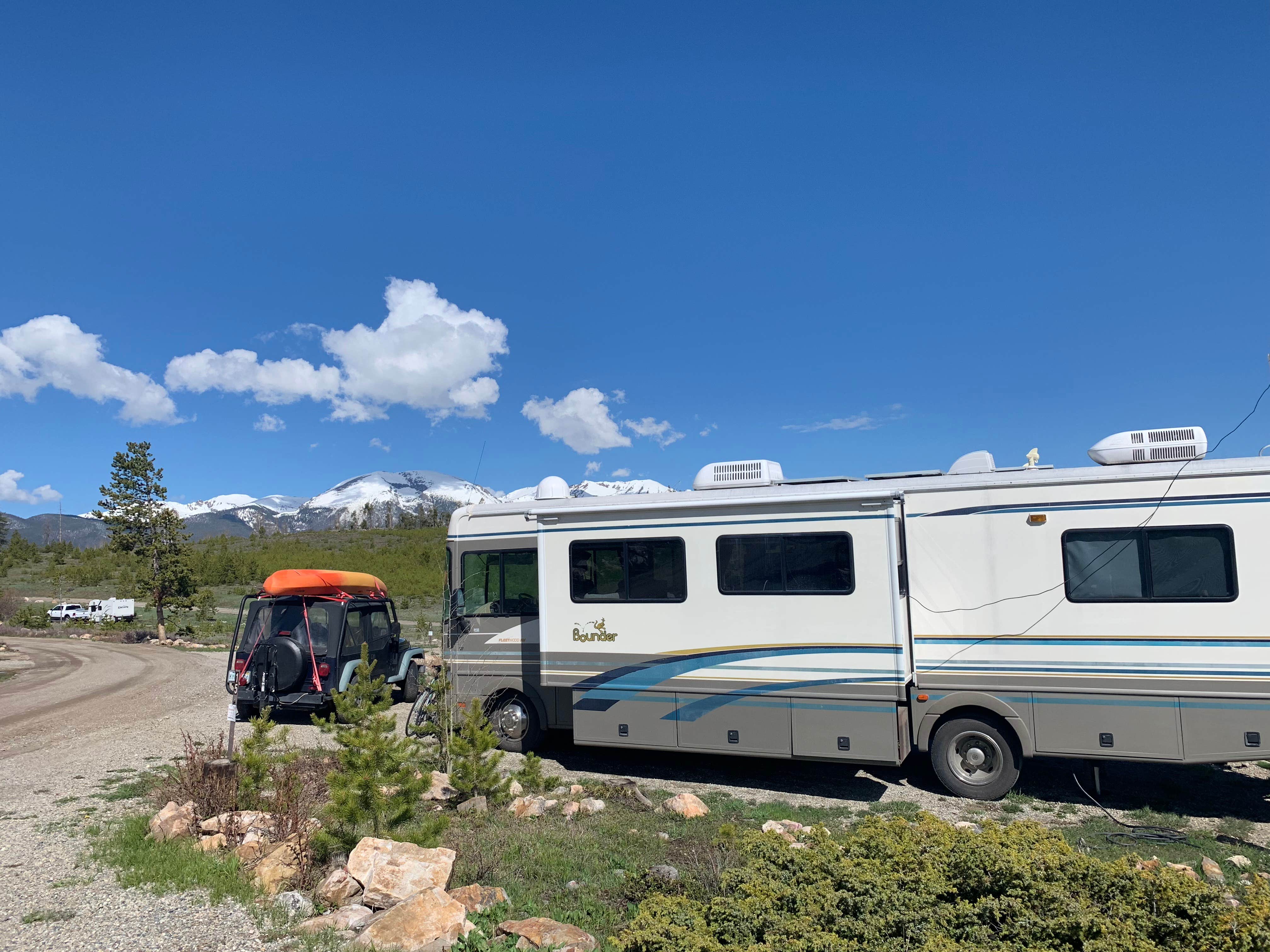 Bounding Around's photo of rv camping at Lowry Campground near Montezuma, CO
