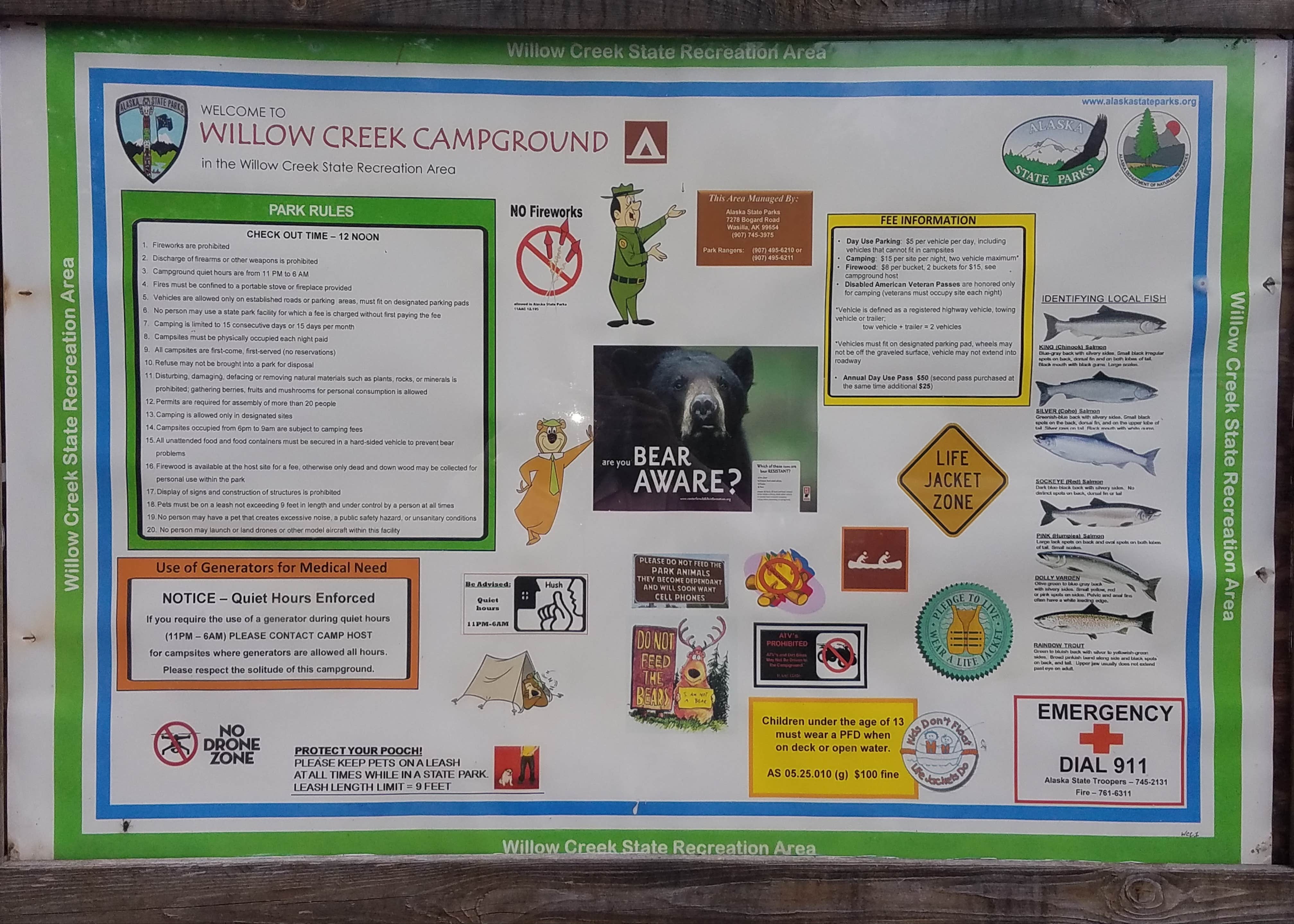 Camper-submitted photo at Willow Creek State Rec Area near Willow, AK