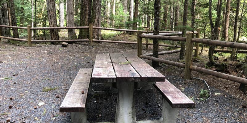 Camper submitted image from Marion Forks Campground