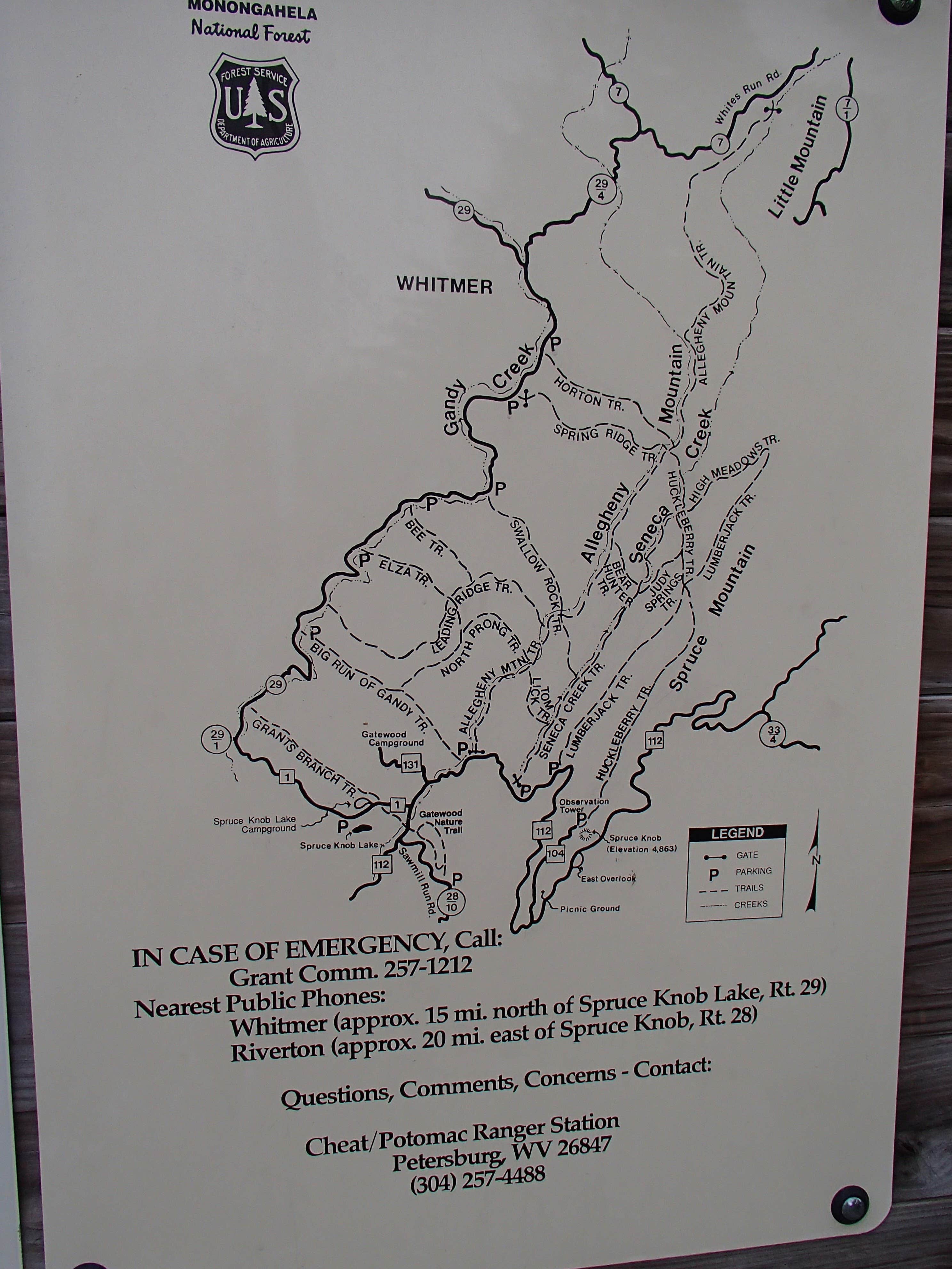 Best to keep a copy of the trail maps.