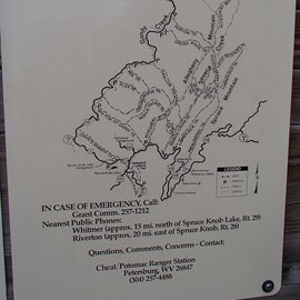 Best to keep a copy of the trail maps.