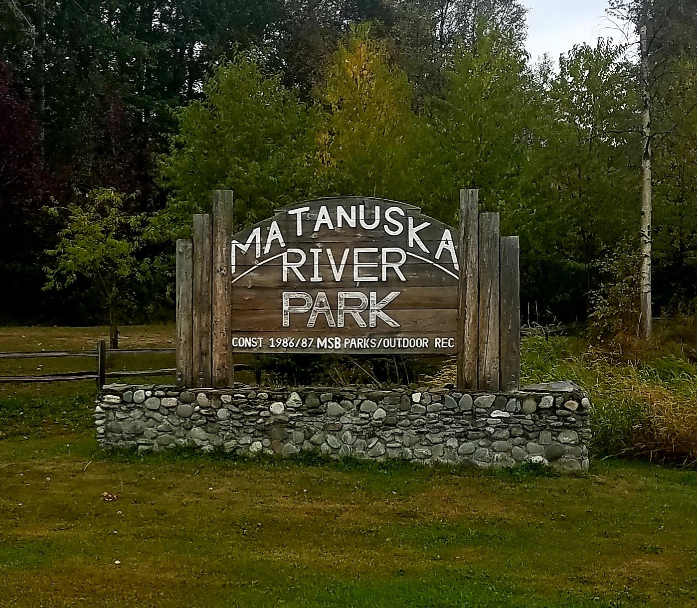 Camper submitted image from Matanuska River Park Campground - 4