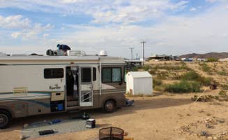 Bounding Around's photo of rv camping at Retro Rents near Presidio, TX