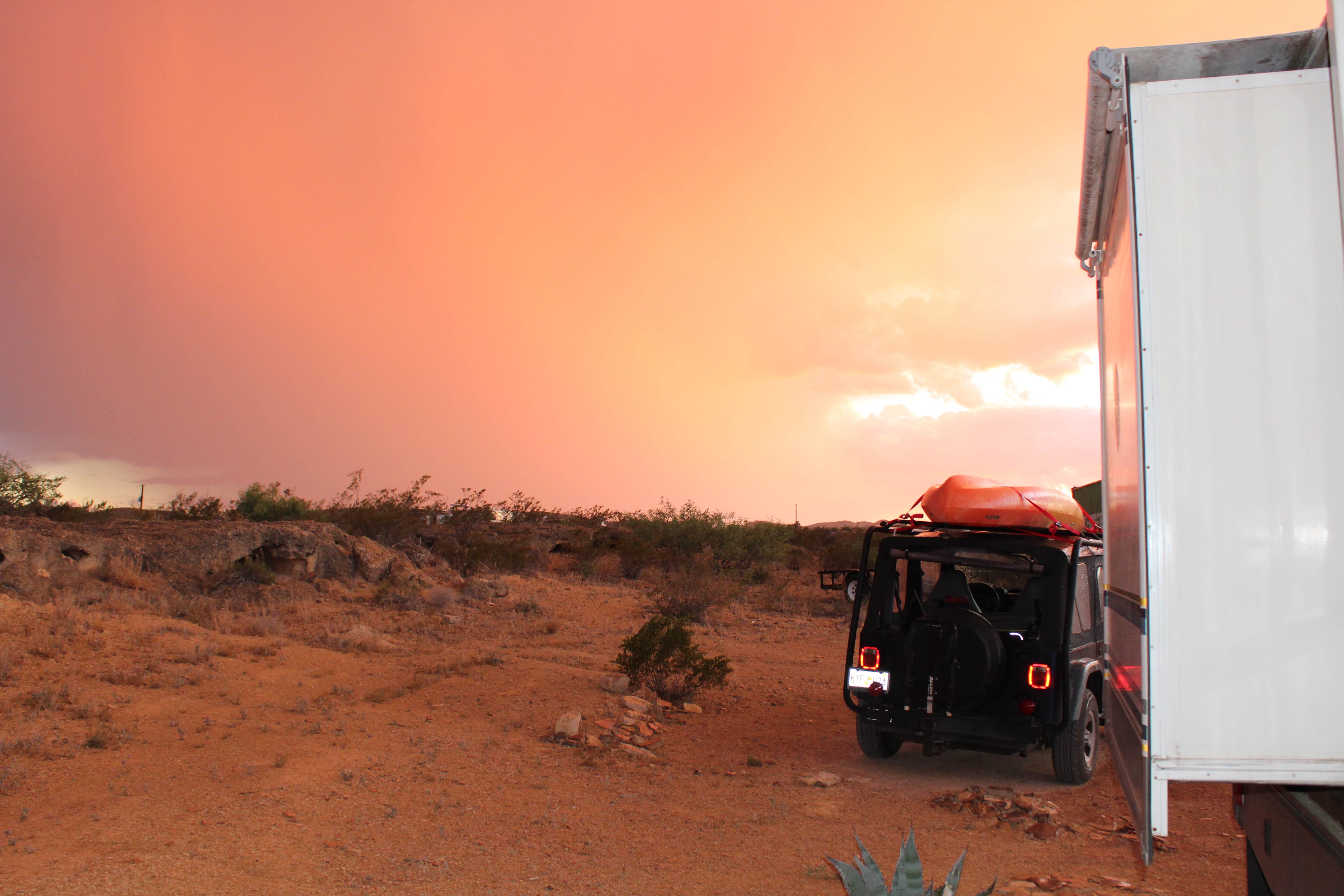 Camper-submitted photo at Retro Rents near Terlingua, TX