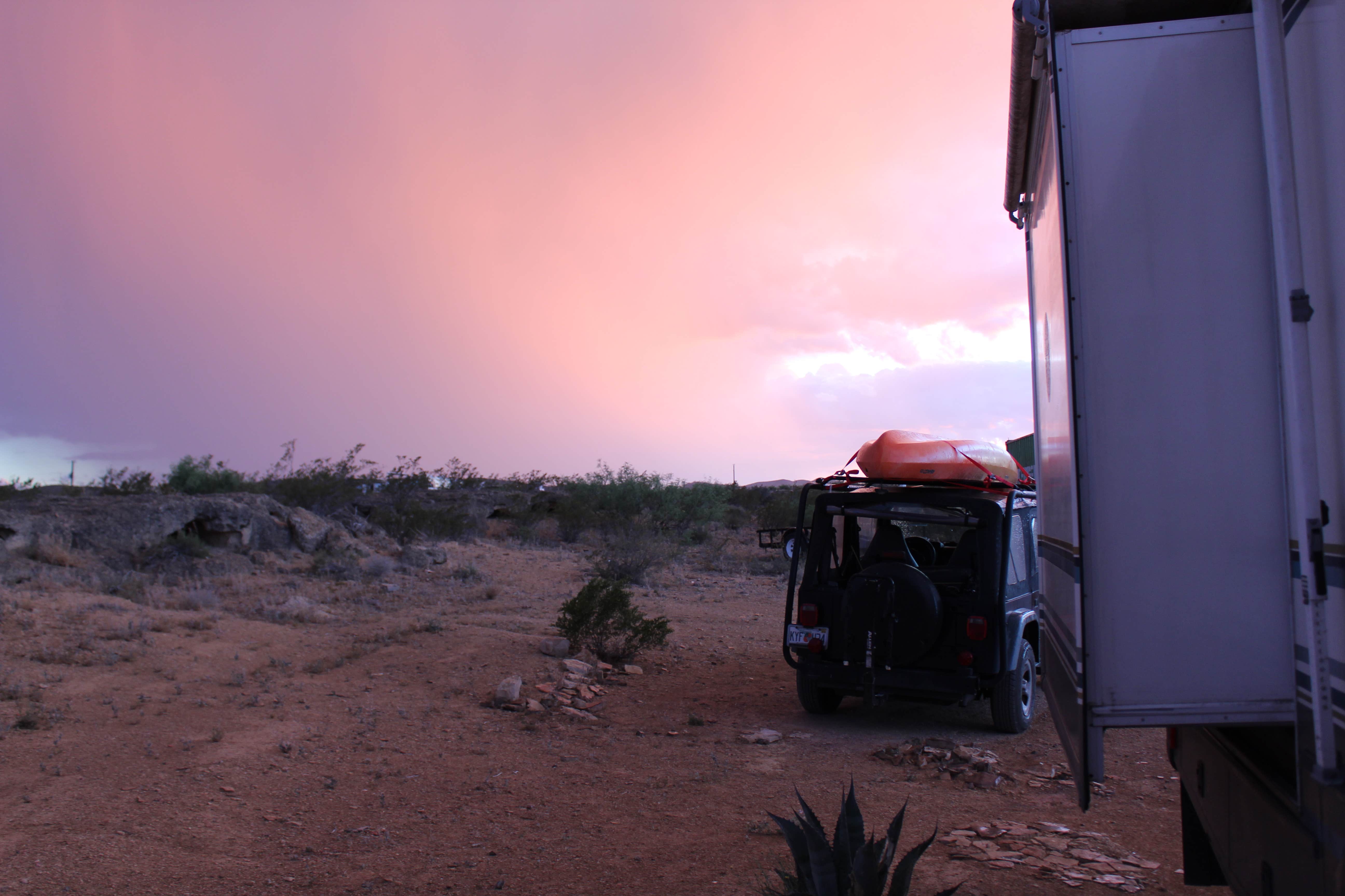 Camper-submitted photo at Retro Rents near Terlingua, TX