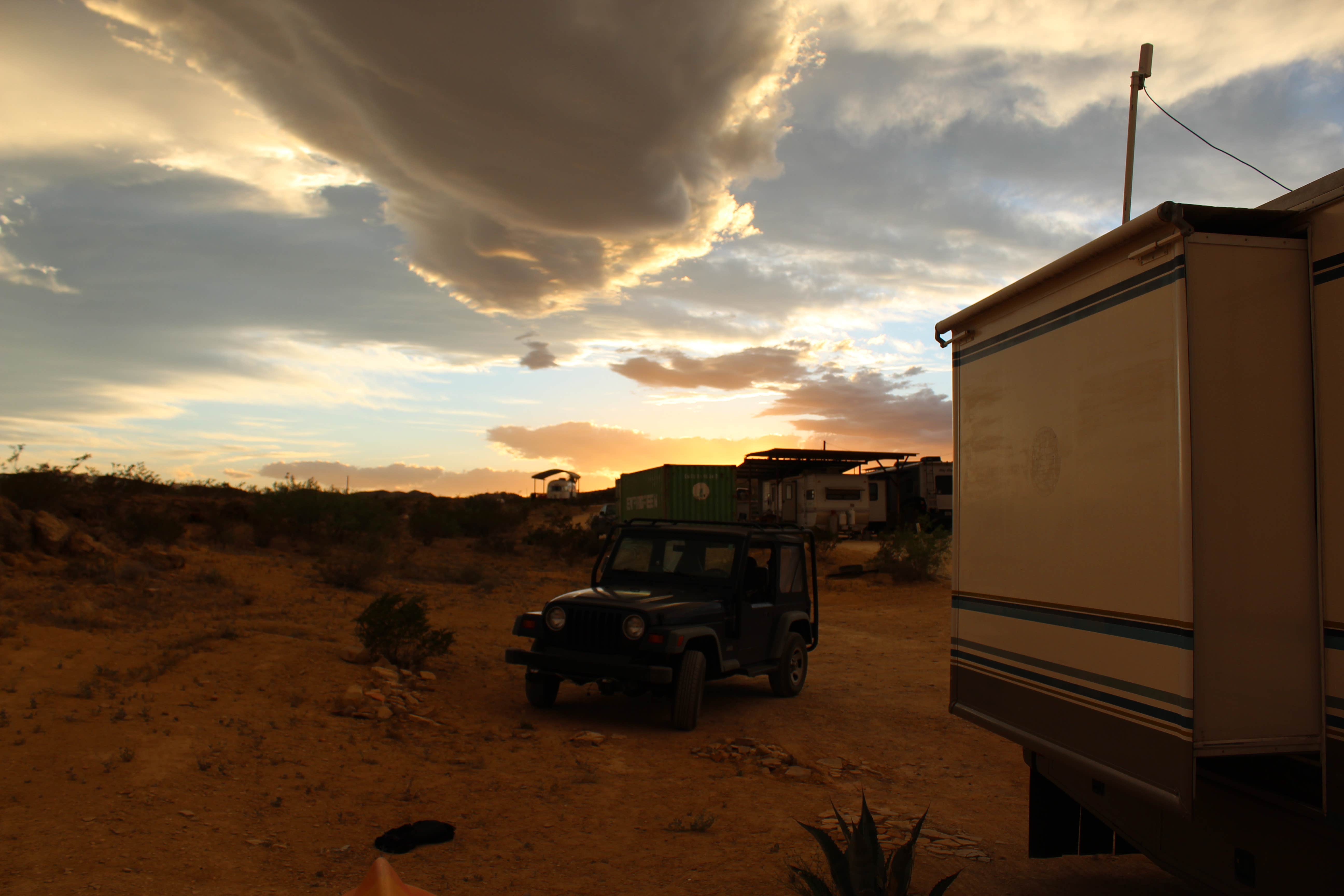 Camper-submitted photo at Retro Rents near Terlingua, TX