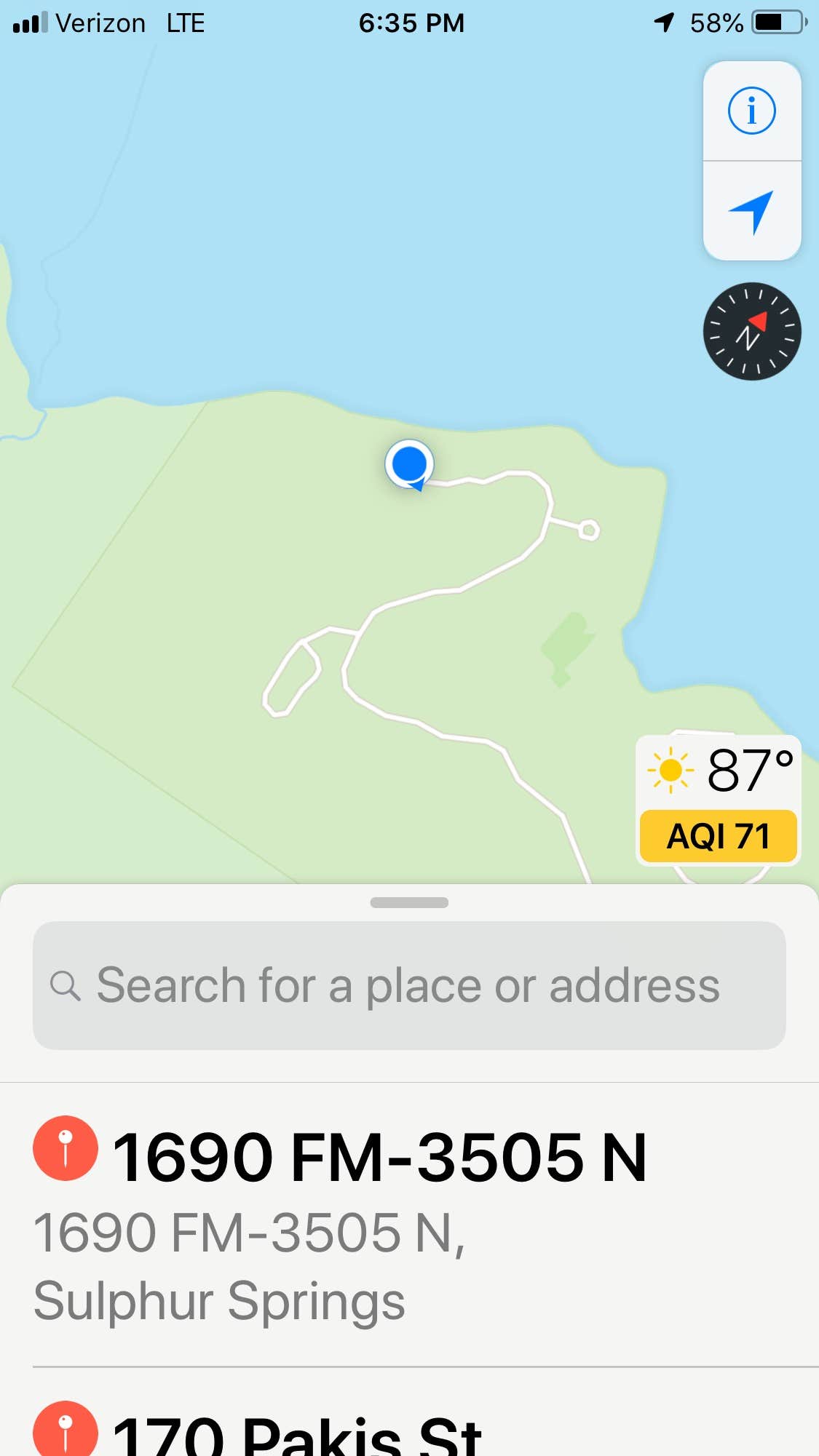 Camper-submitted photo at Deer Haven Campground — Cooper Lake State Park South Sulphur Unit near Bonham, TX