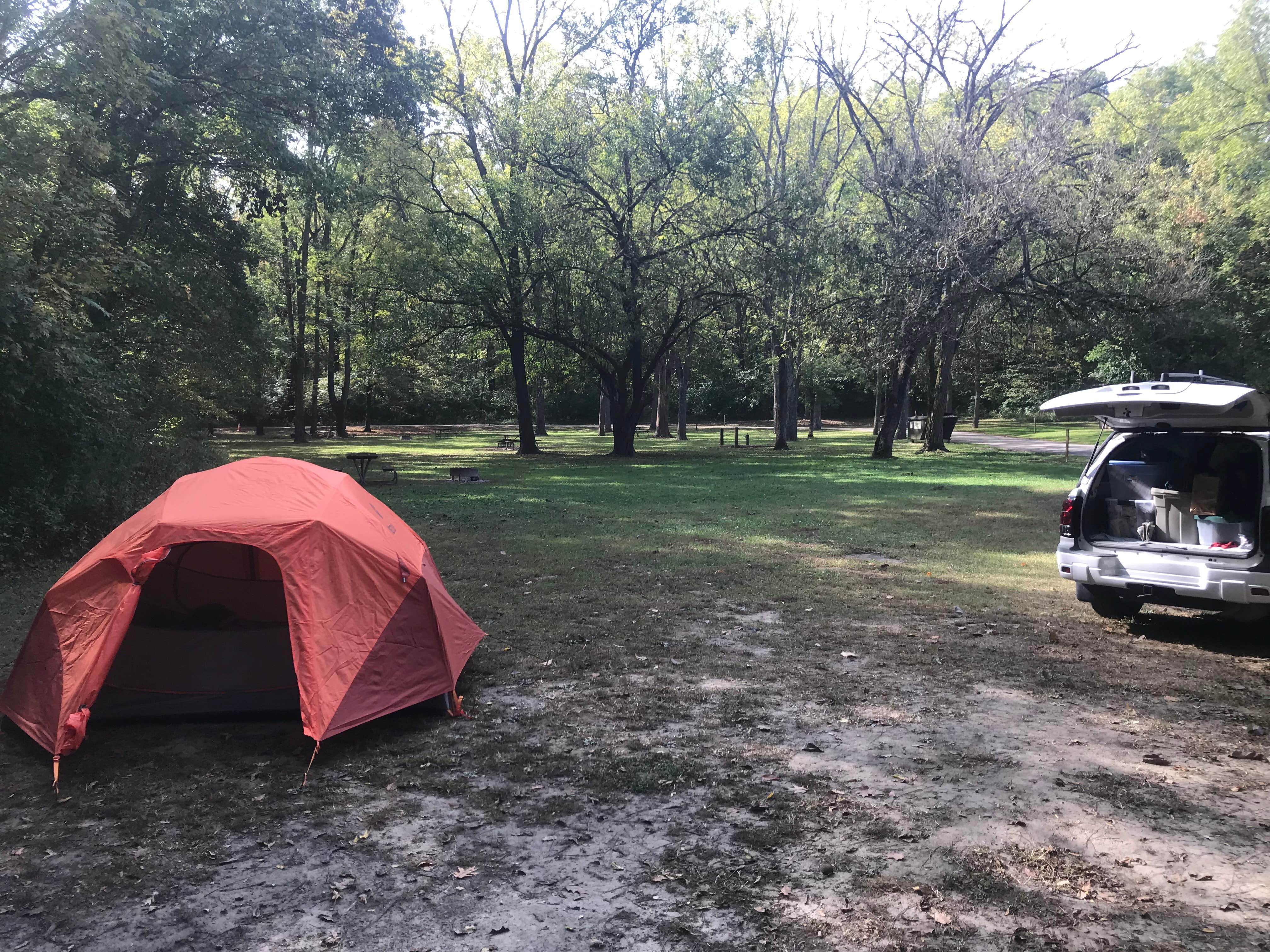 Dave V.'s photo at Hueston Woods State Park Campground near Liberty, IN