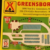 Review photo of Greensboro KOA by Myron C., November 1, 2019
