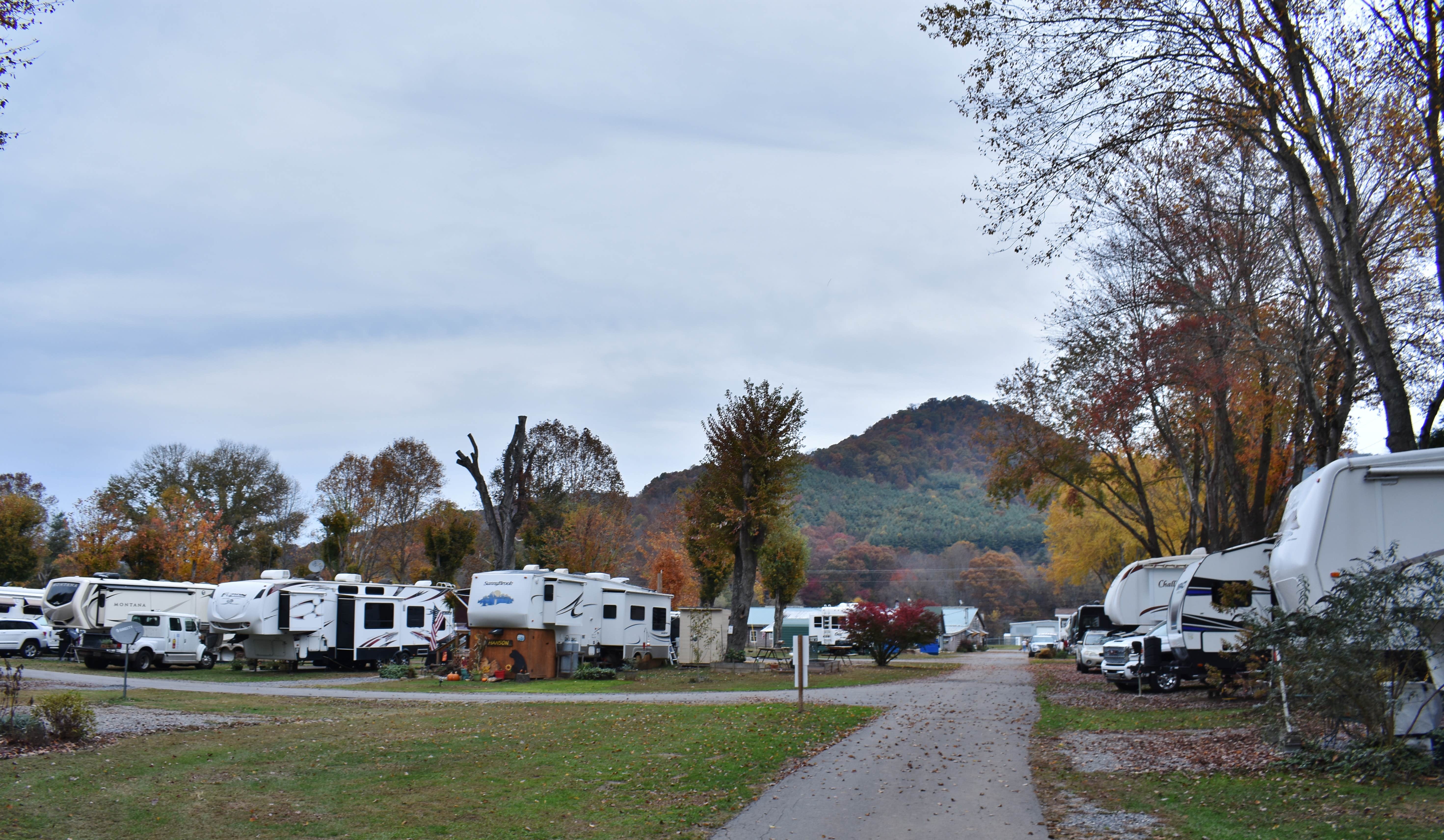 Myron C.'s photo of rv camping at Winngray Family Campground near Hot Springs, NC