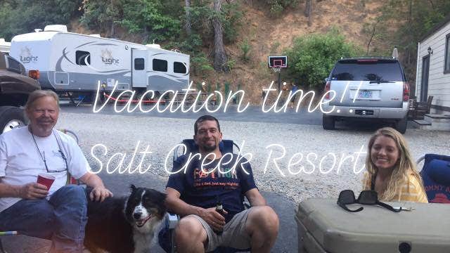 Donna R.'s photo of camping with pets at Salt Creek Resort & RV near Redding, CA