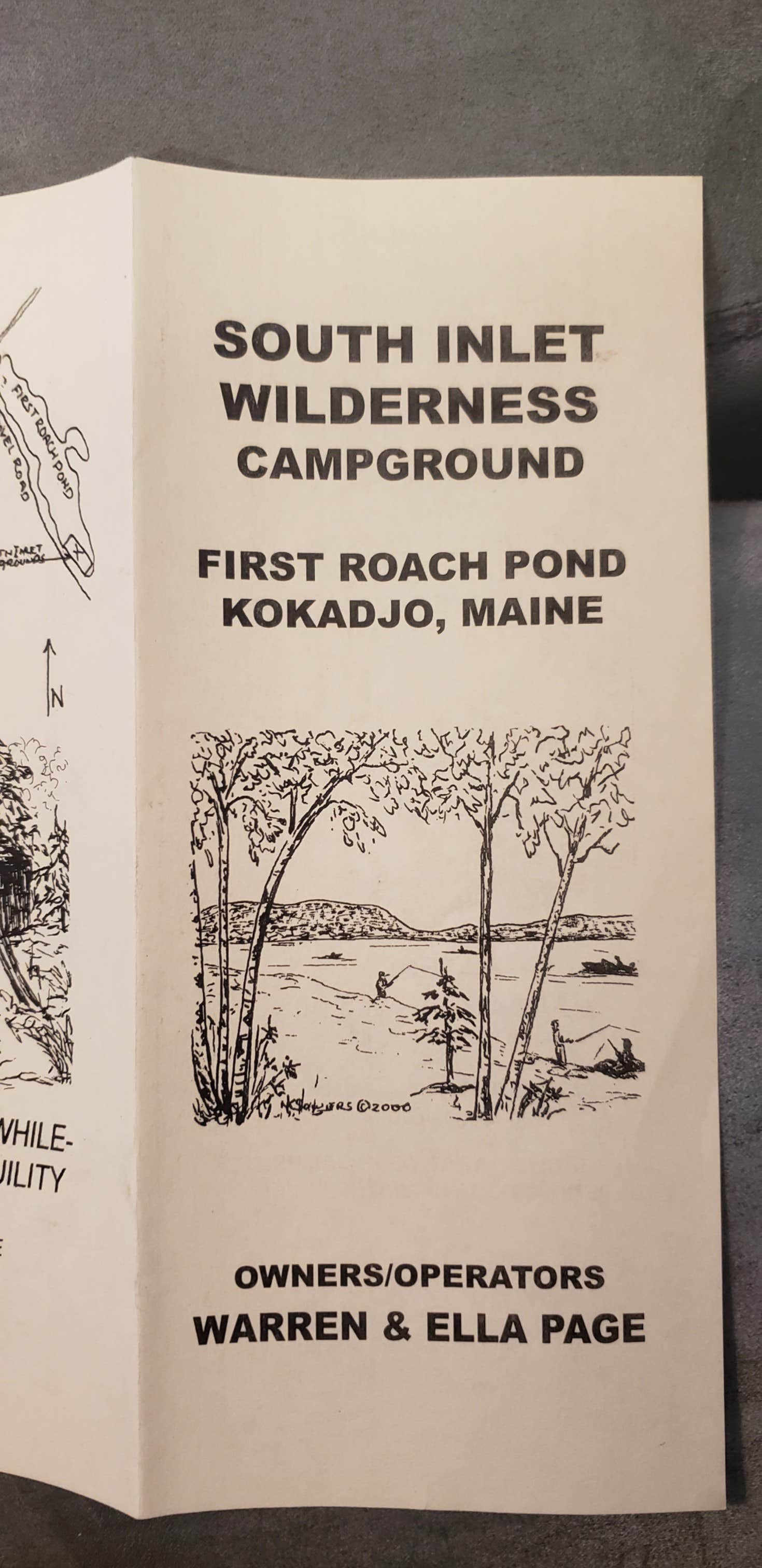 Camper-submitted photo at South Inlet Wilderness Campground near Frenchtown, ME