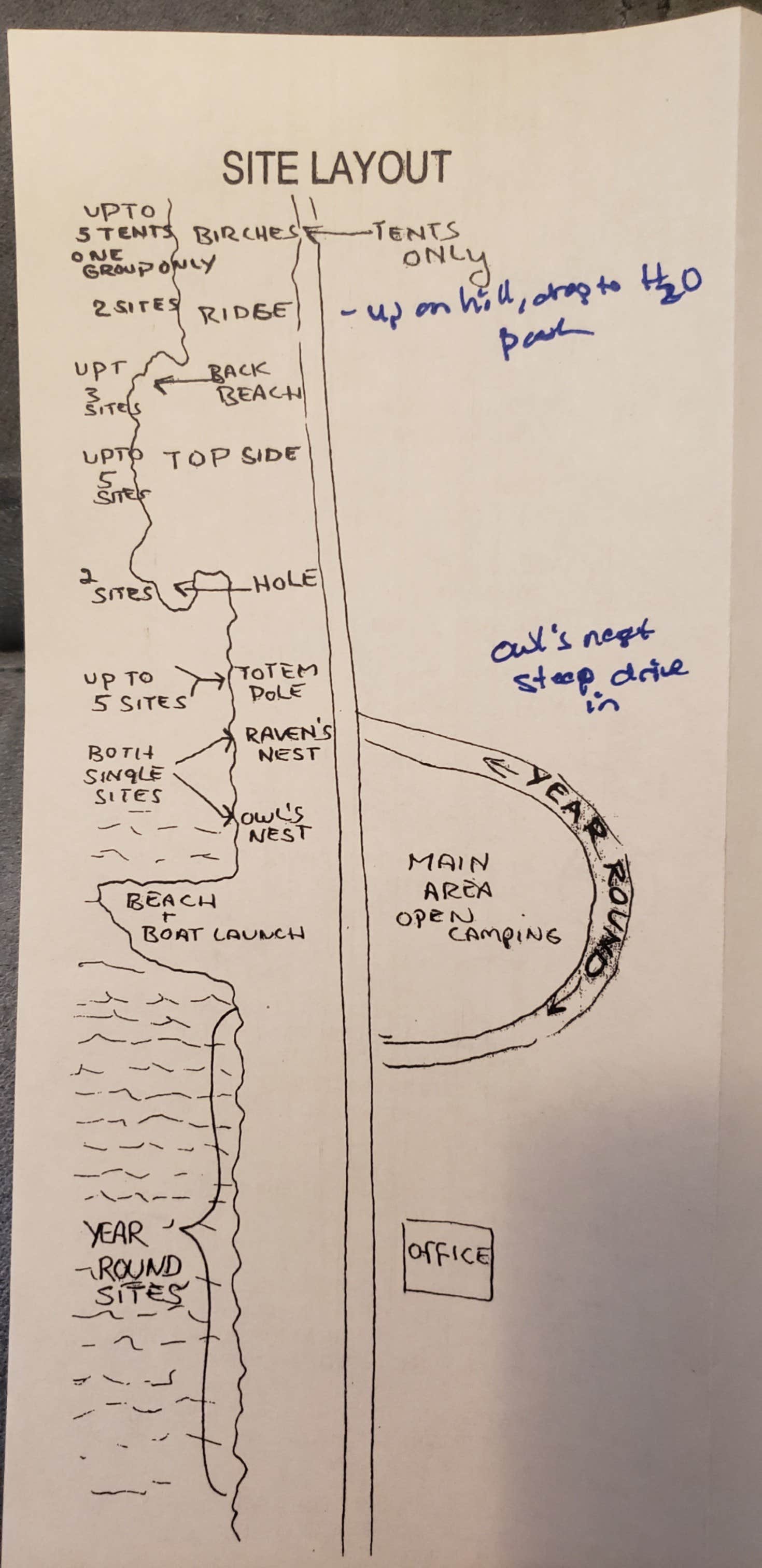 Camper-submitted photo at South Inlet Wilderness Campground near Frenchtown, ME