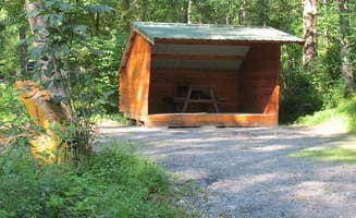 J K.'s photo of a cabin at Mountain Vista Campground near Bernardsville, NJ