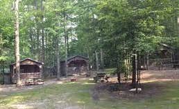 J K.'s photo of glamping accommodations at Hills Creek State Park Campground near Painted Post, NY