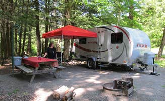 J K.'s photo of camping with pets at Hills Creek State Park Campground near Cowanesque Lake