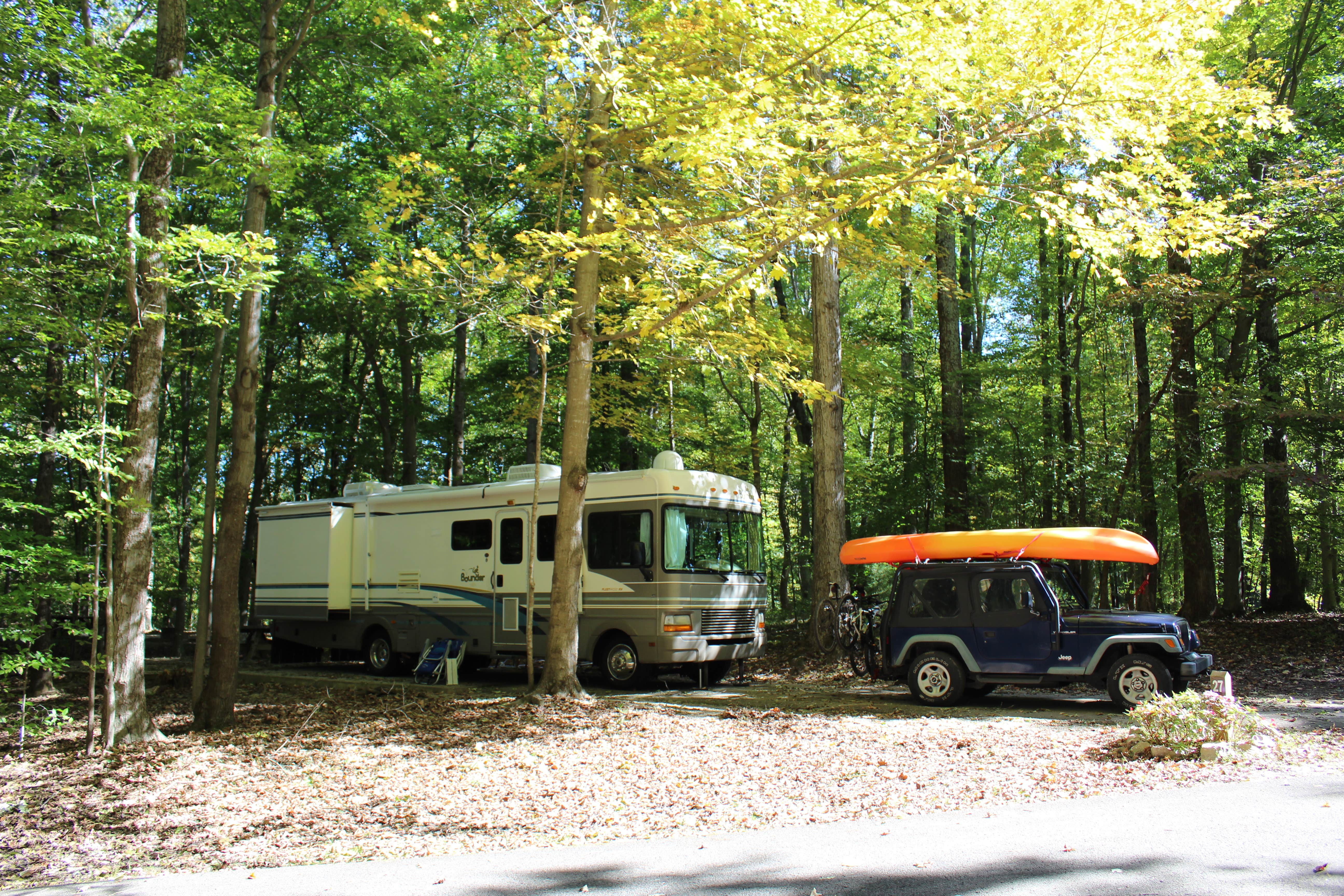 Bounding Around's photo of rv camping at Twin Knobs Recreation Area near Carlisle, KY