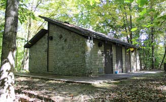 Bounding Around's photo of a cabin at Twin Knobs Recreation Area near Oil Springs, KY