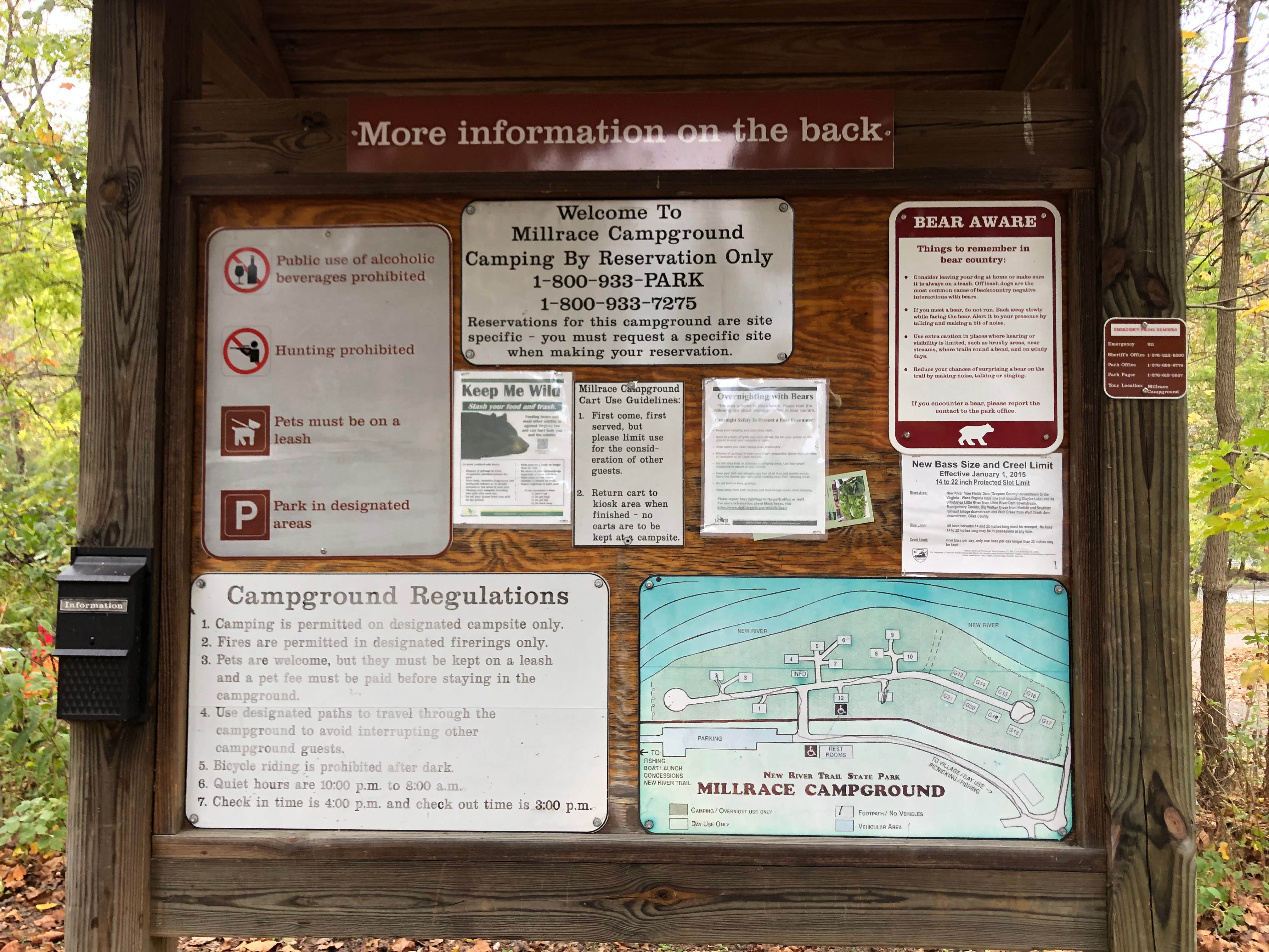 Camper submitted image from Millrace Campground — New River Trail State Park - 4