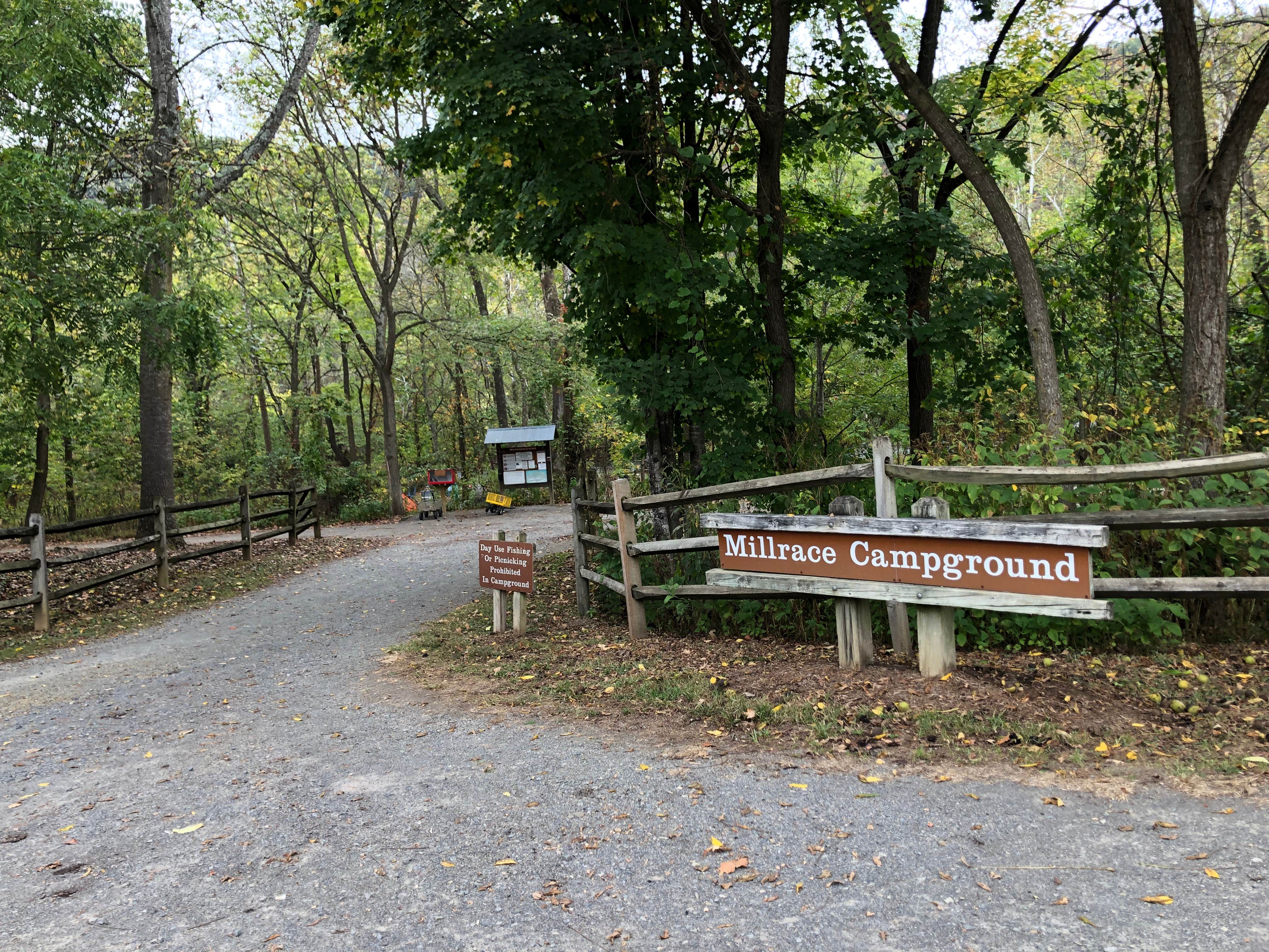 Millrace Campground New River Trail State Park Foster Falls VA