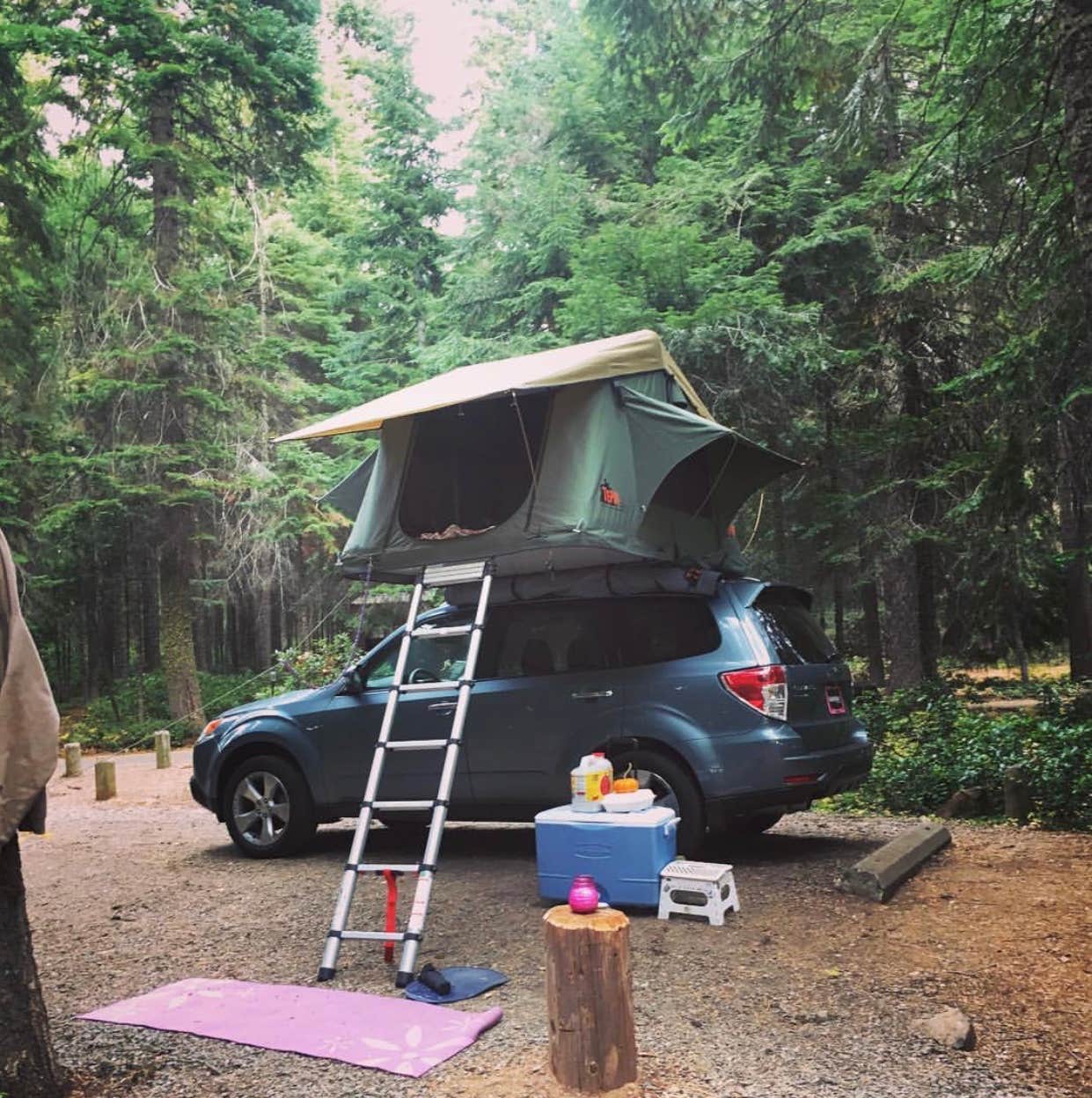 Camping in a Tepui Tent ⛺️