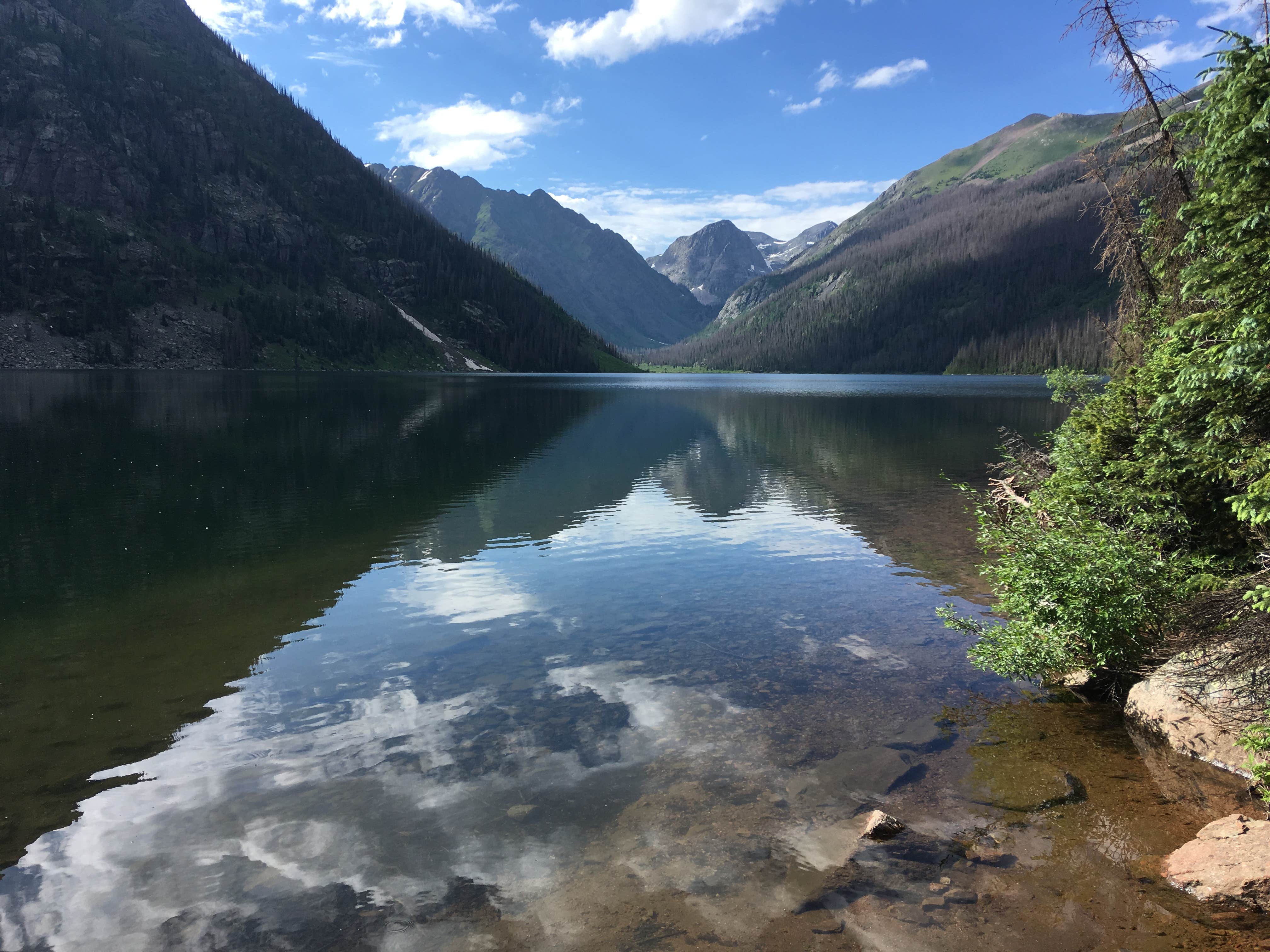 Celina M.'s photo of a dispersed camping area at Emerald Lake near Pagosa Springs, CO