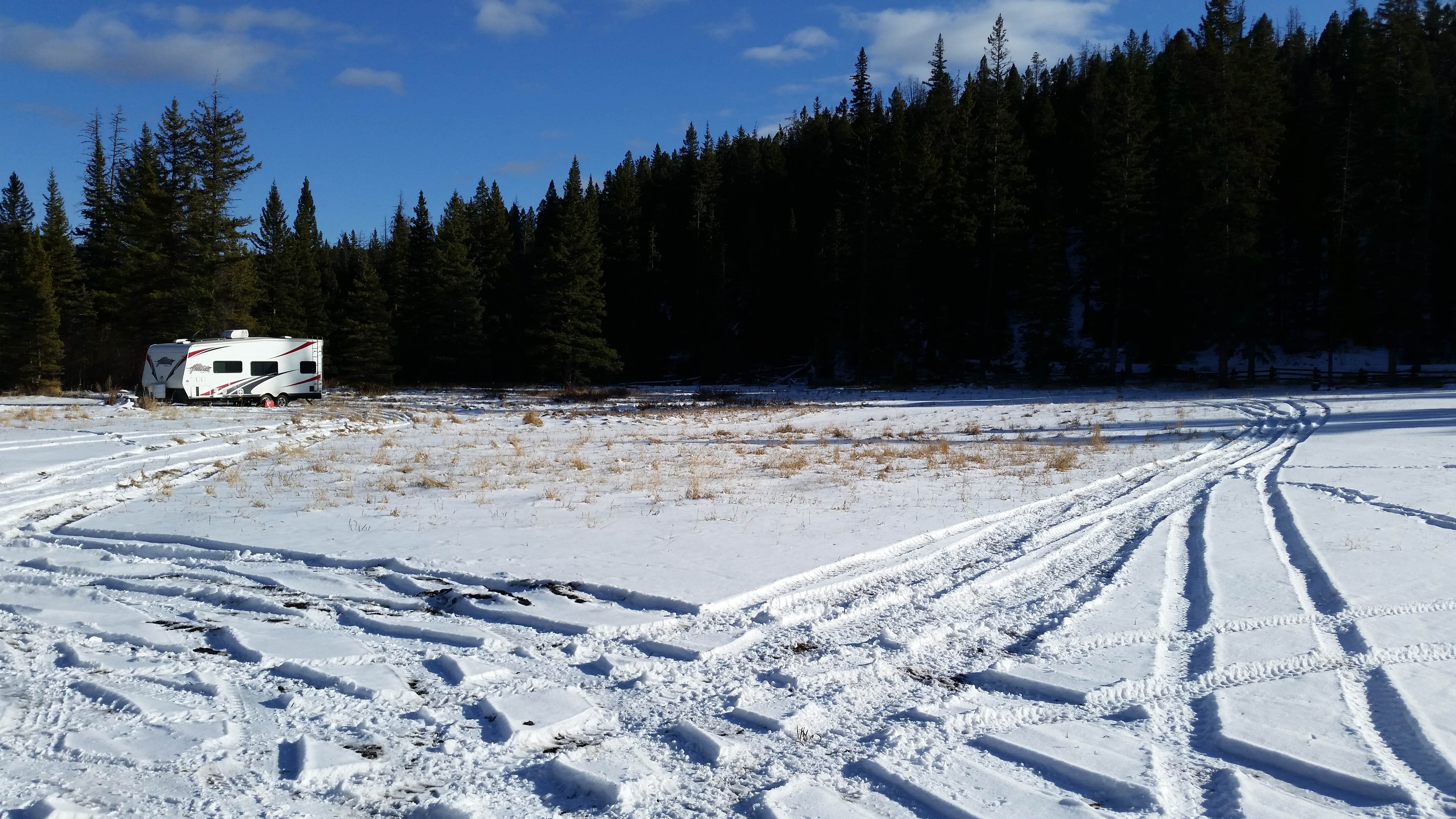Camper-submitted photo at Whitetail Camp near Martinsdale, MT