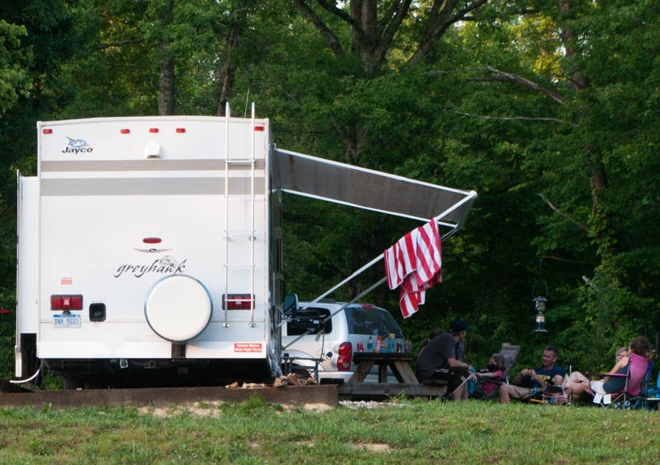 Camper-submitted photo at Falls Creek Cabins & Campground near Big South Fork National River and Recreation Area